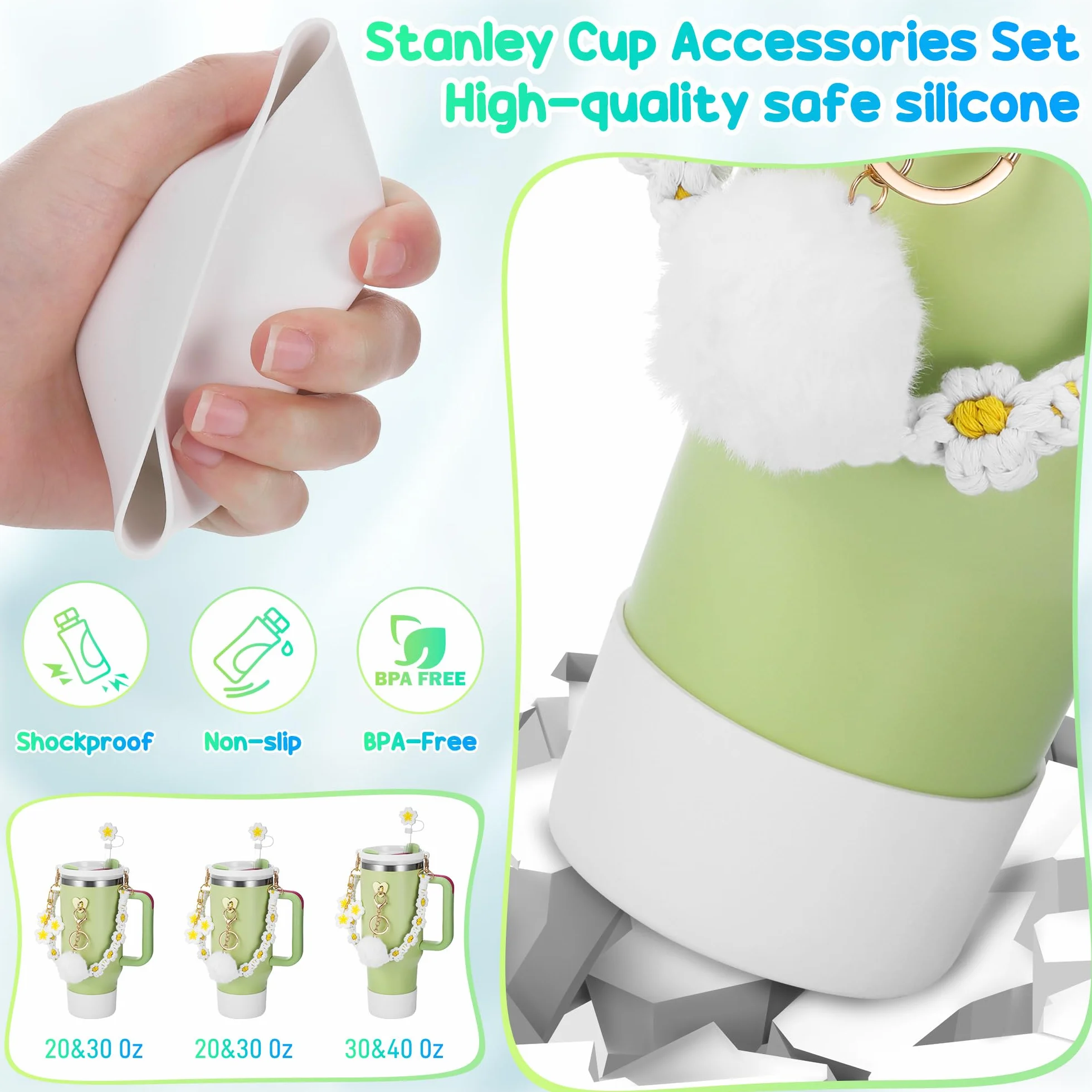 Stanley zestaw akcesoriów kubka 7 sztuk do butelek 40oz 30oz