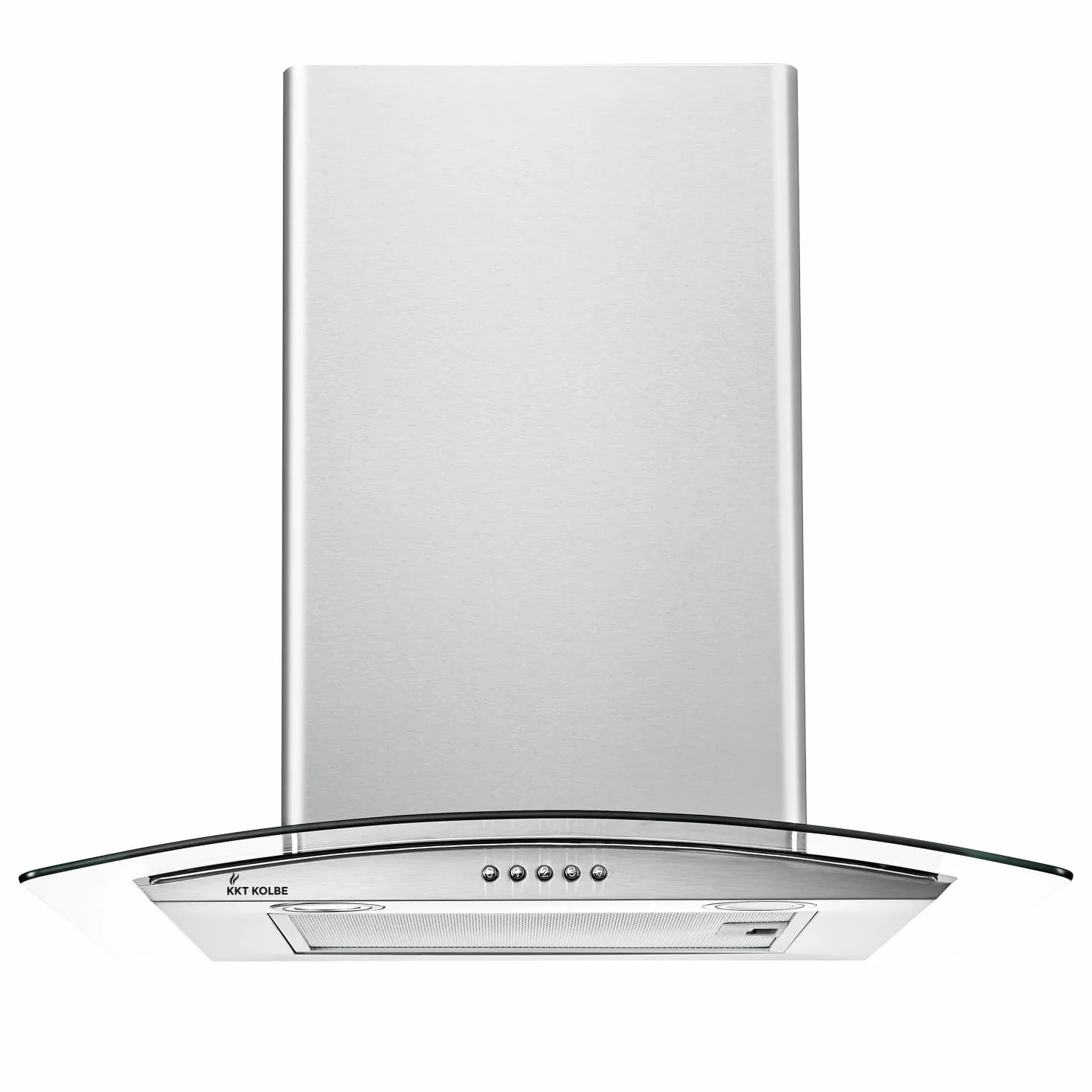 Okap kuchenny 60 cm stal nierdzewna czarne szkło SINUS601ED
