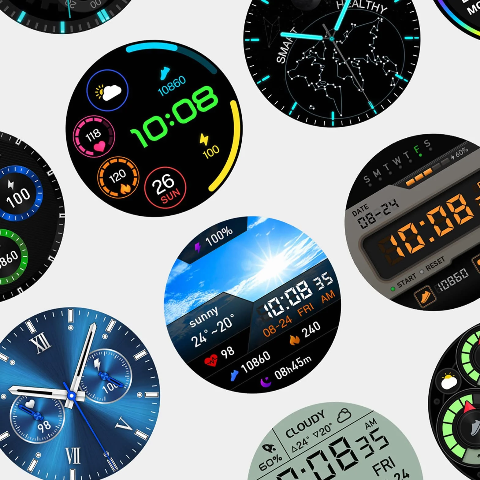 Inteligentne zegarki męskie i damskie 1,39 cala Bluetooth Fitness Tracker z aplikacją monitorującą w czasie rzeczywistym Przypomnienia o wiadomościach IP68 Wodoodporne męskie inteligentne zegarki dla