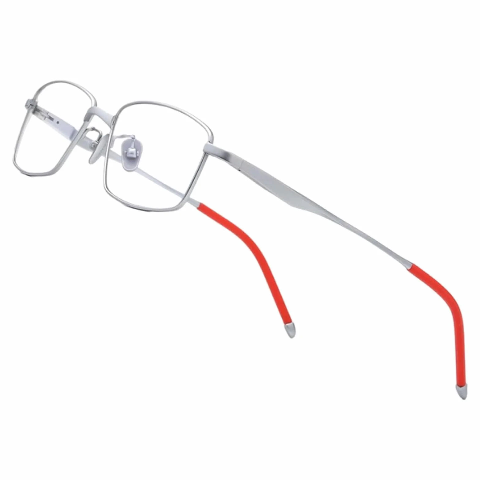 Kwadratowe oprawki do okularów Czysty tytan Męskie oprawki do okularów Moda Vintage Okulary Ramki Akcesoria podróżne Ramki do okularów