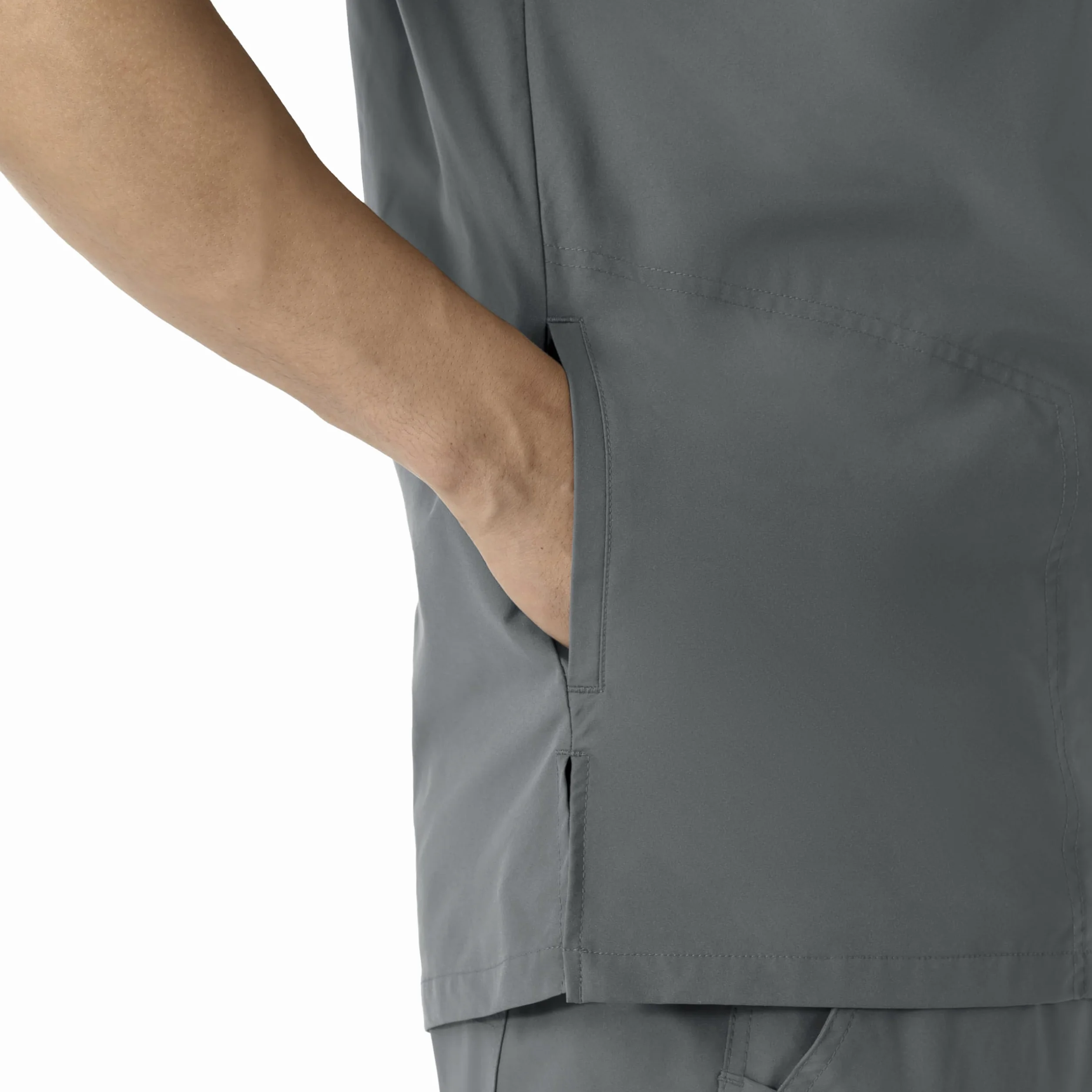 Carhartt Męska koszula medyczna, cyna, L