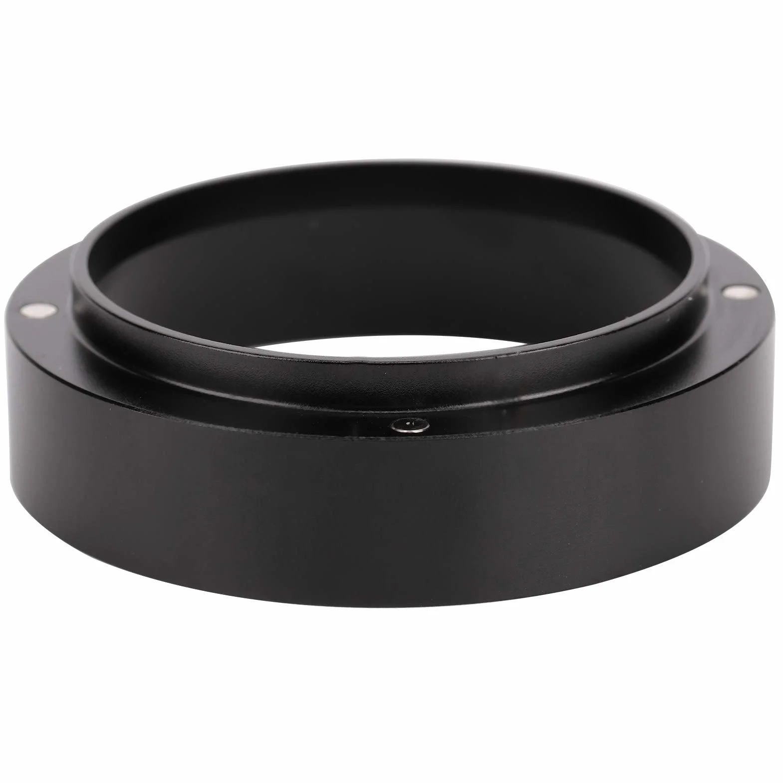 Aluminiowe pierścienie dozujące do kawy 58 mm, lejek magnetyczny, akcesoria do ekspresu, czarne