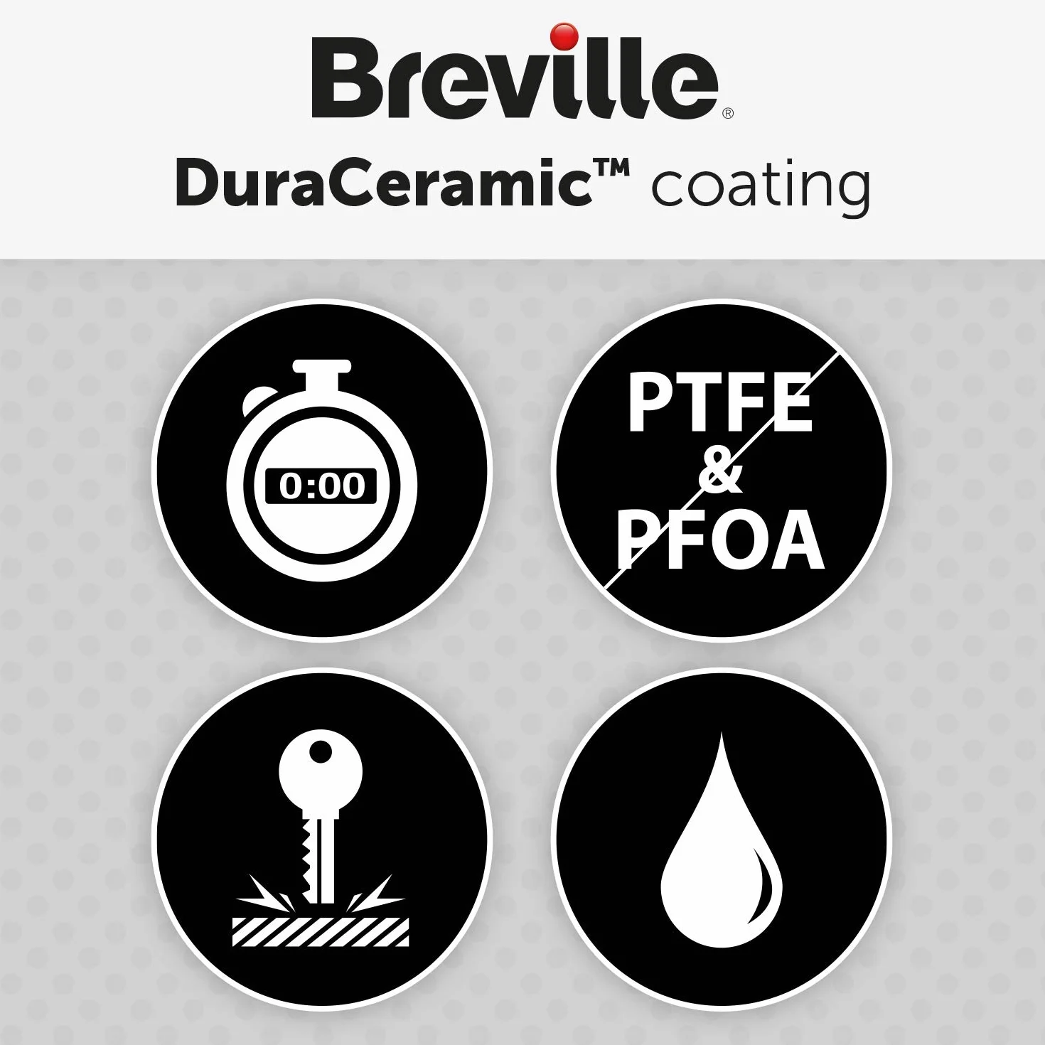 Breville Gofrownica Vst072X Srebrny 27,5x23,6x10,4 cm