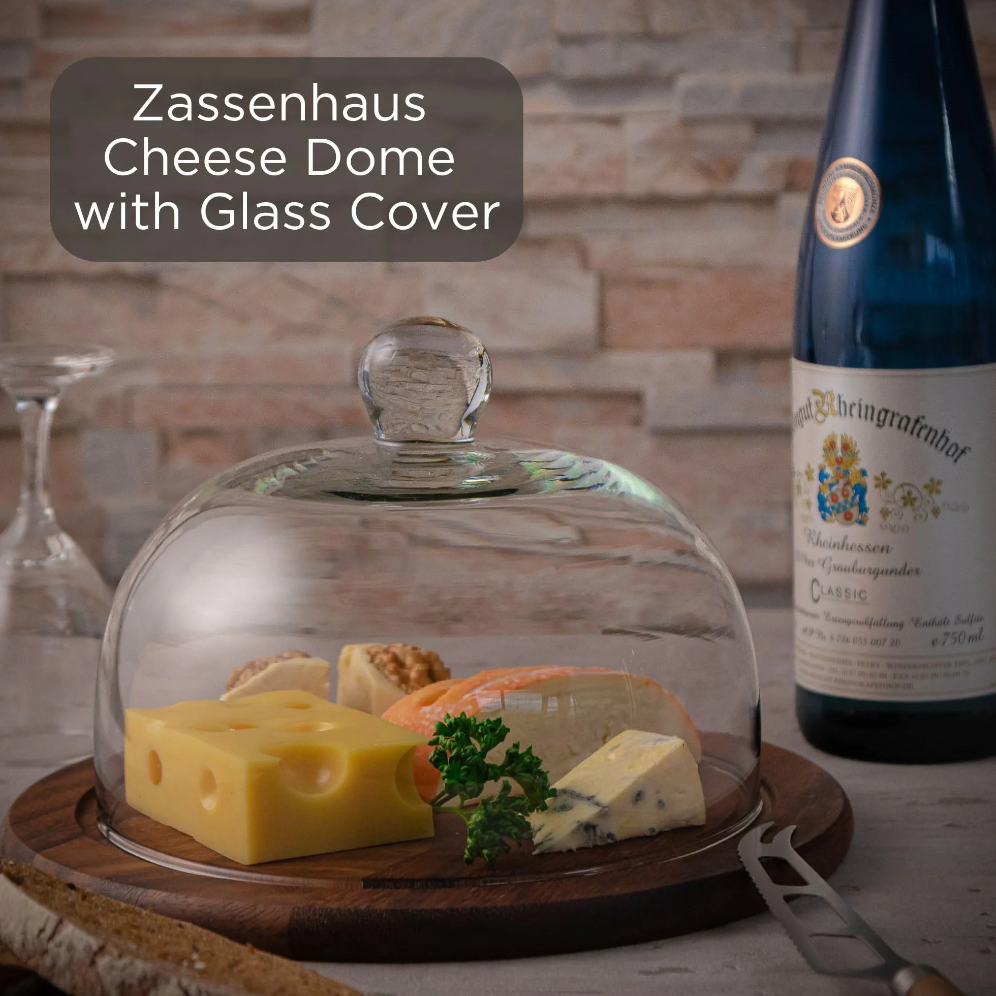 Zassenhaus Płatek do sera drewno 26 cm