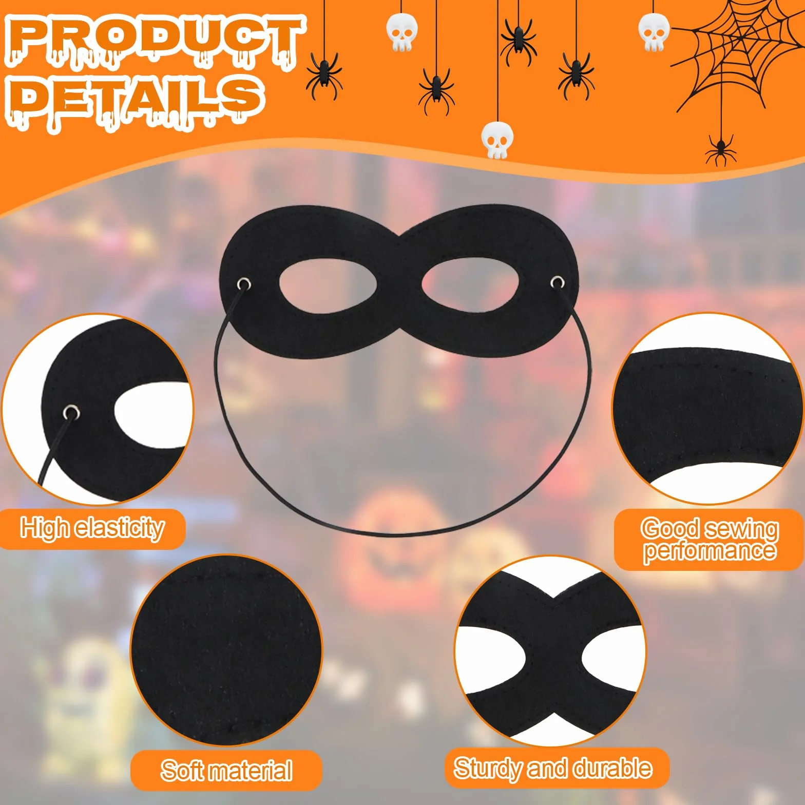 AKONE Peleryna na Halloween z kapturem, unisex, czarna, na Halloween, zestaw dla dorosłych, kostium wampira, kostium na Halloween, średniowieczny szlafrok, 180 cm