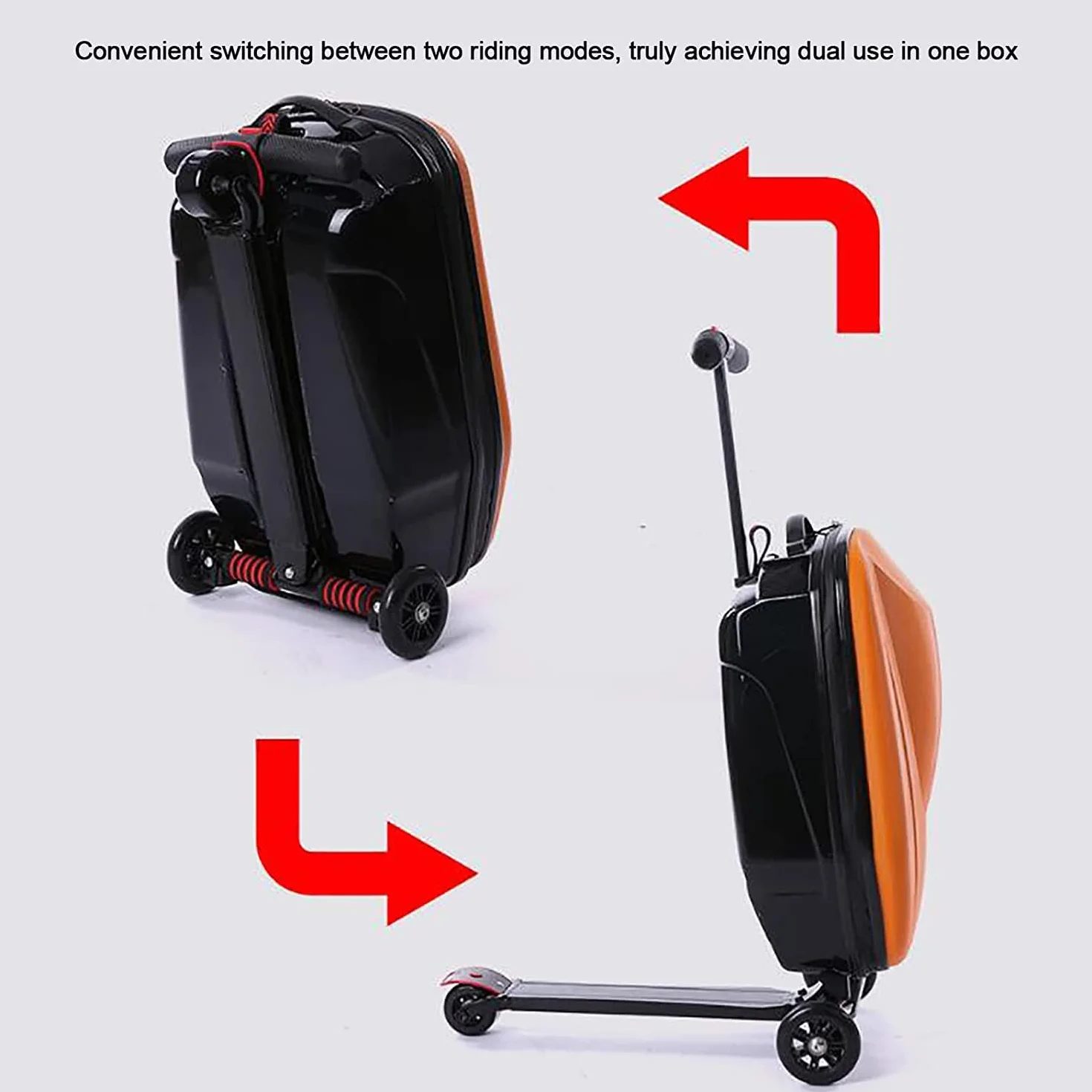 Bagaż Aluminium Trolley Bagage Slijtvastheid en Schokabsorptie Student Hardside Bagage Trolley Case Travel Boarding Case Przenośny
