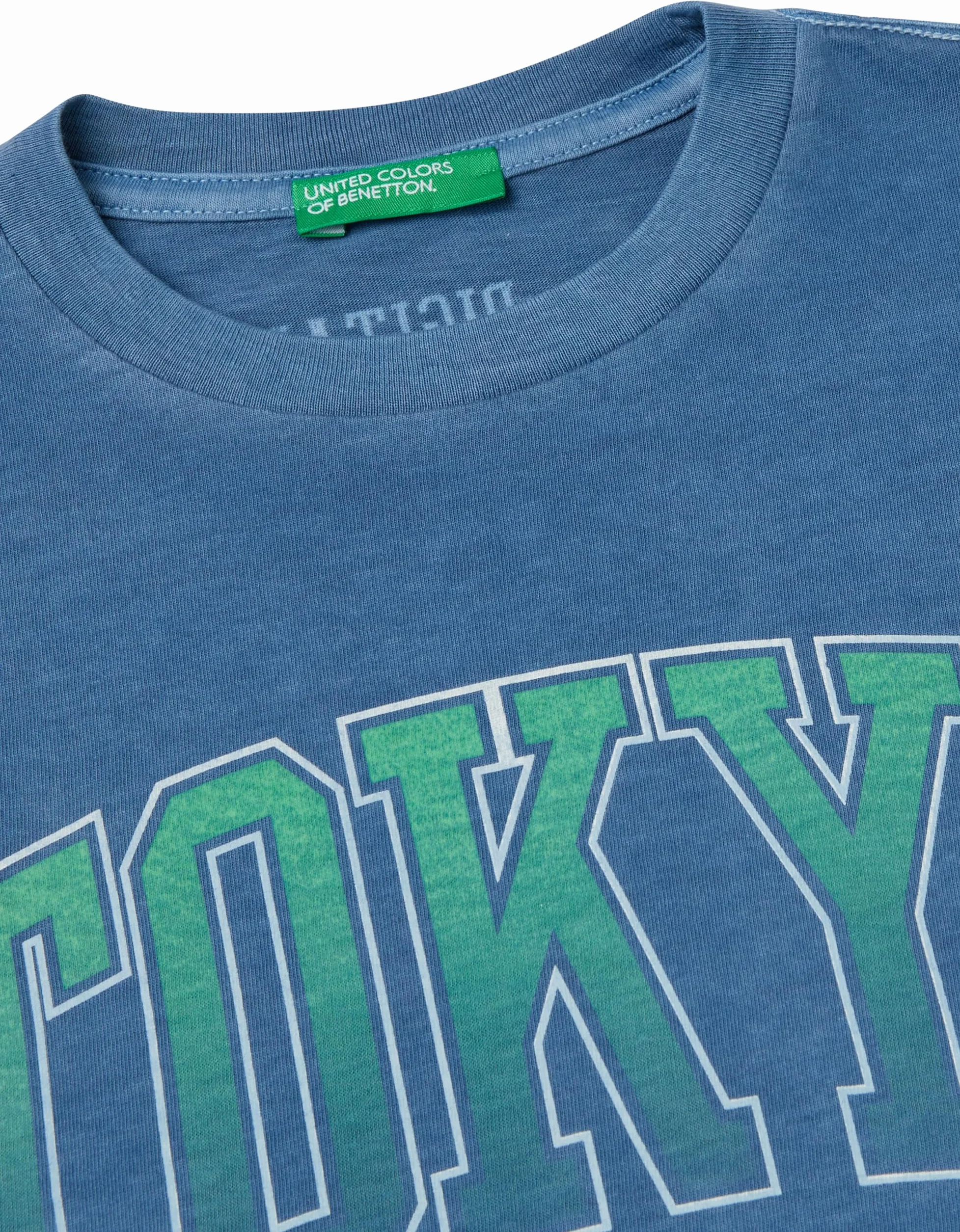 United Colors of Benetton Koszulka Chłopcy T-shirt 3pcmc10n7