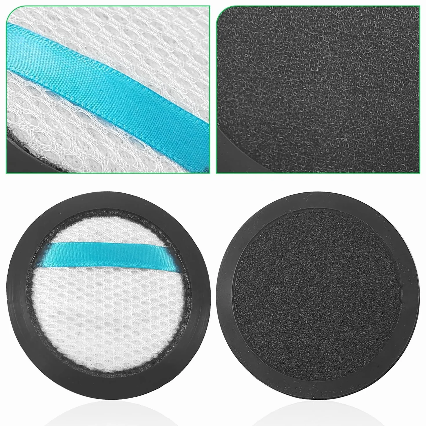 Zestaw filtrów do odkurzacza AEG 8000, 2 filtry przed silnikiem + 1 filtr higieniczny, można prać regularną wymianę filtra, do domu, biura, hotelu