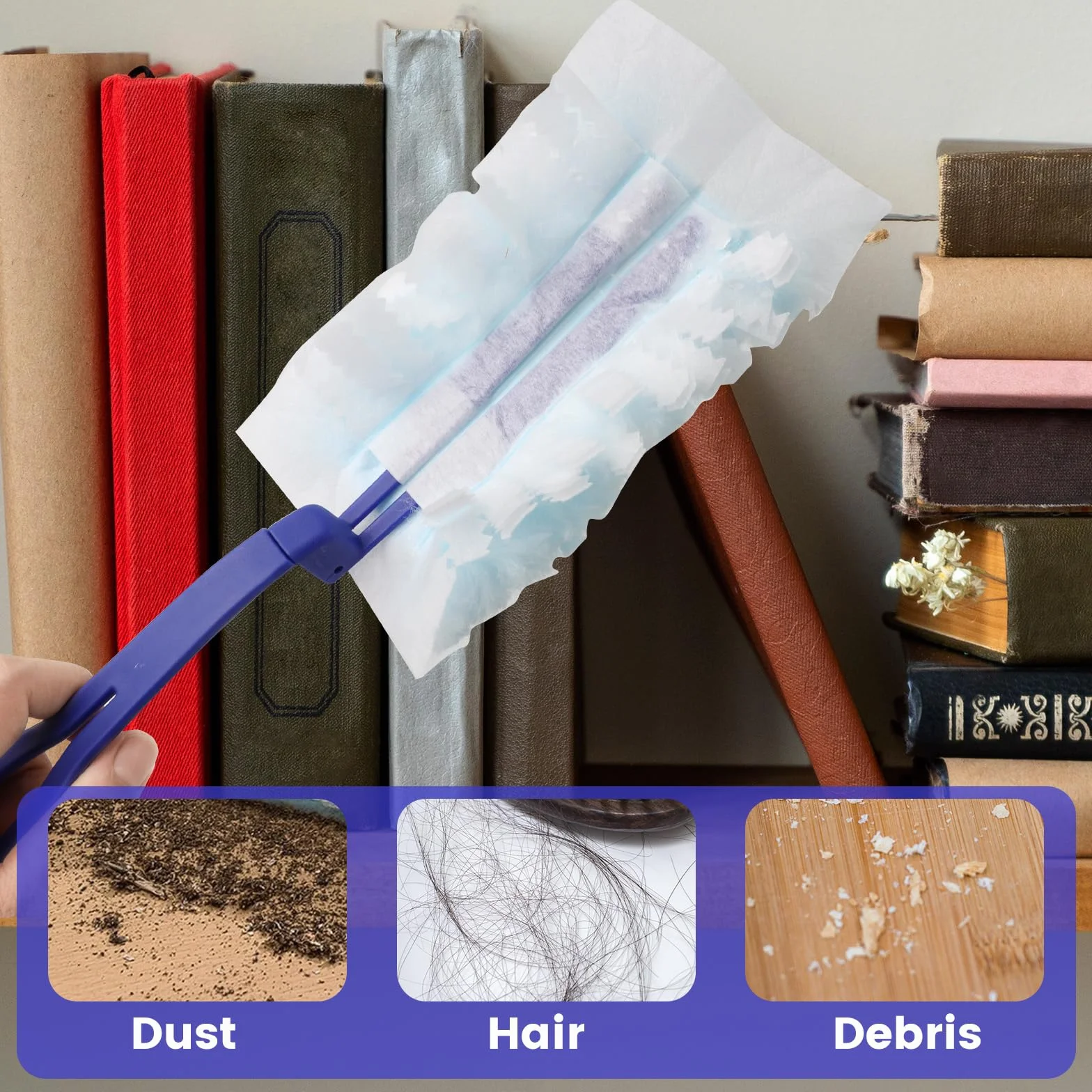 Swiffer wkład uzupełniający do miotełki 22 sztuki elektromagnetyczne jednorazowe do kurzu sierści brudu