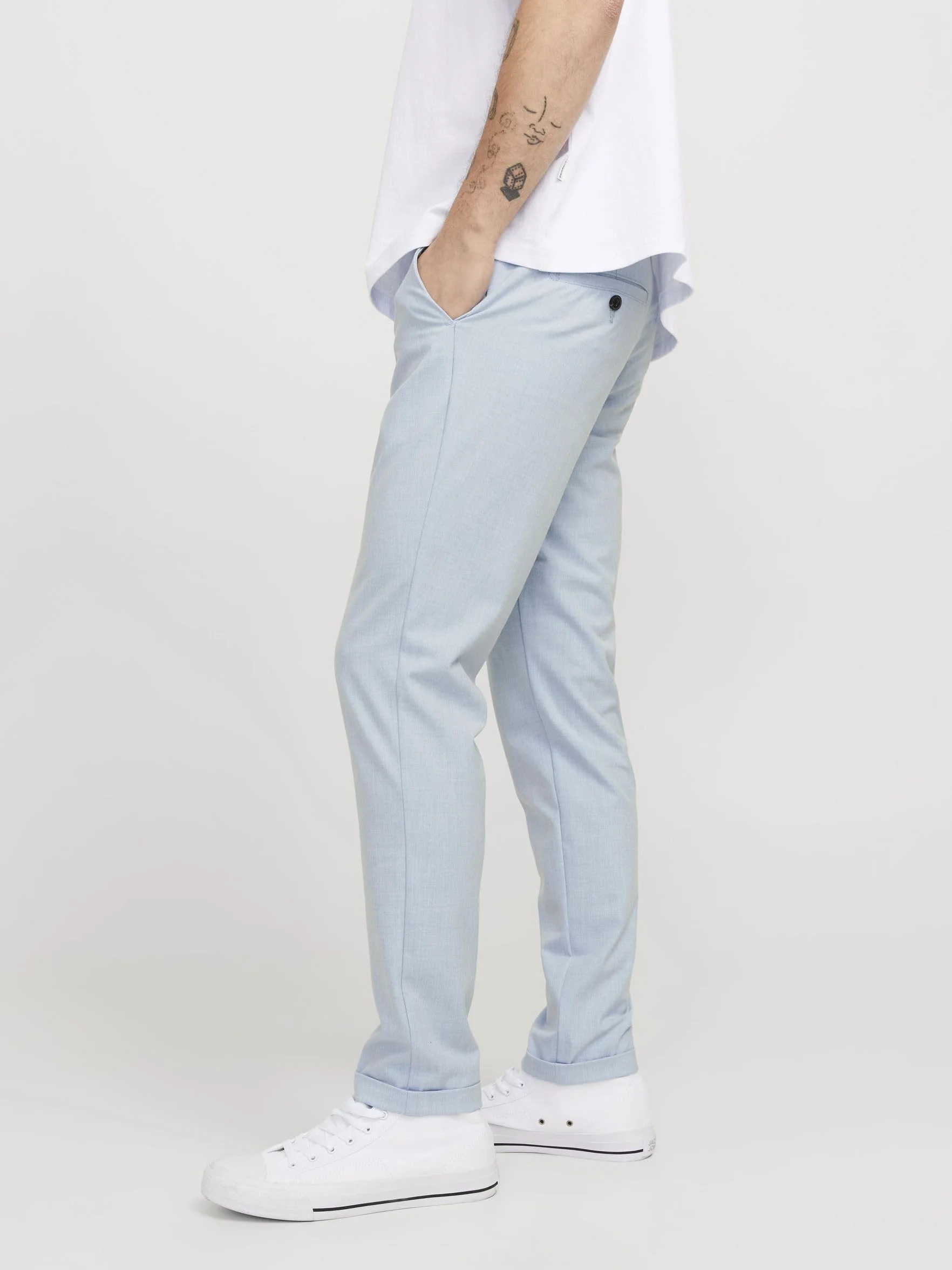 JACK & JONES Jpstmarco Jjconnor Noos - chinosy Mężczyźni