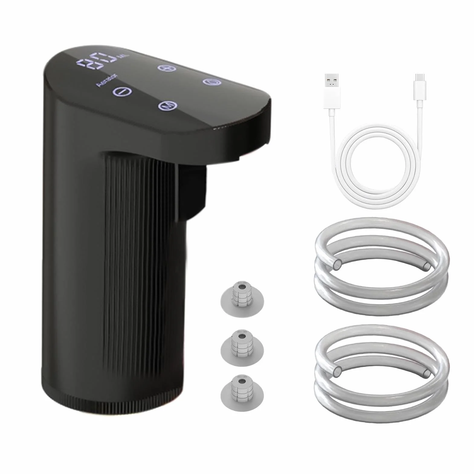 Inteligentna elektryczna karafka do wina z napowietrzaczem, dozownik alkoholu USB, regulowana pompka