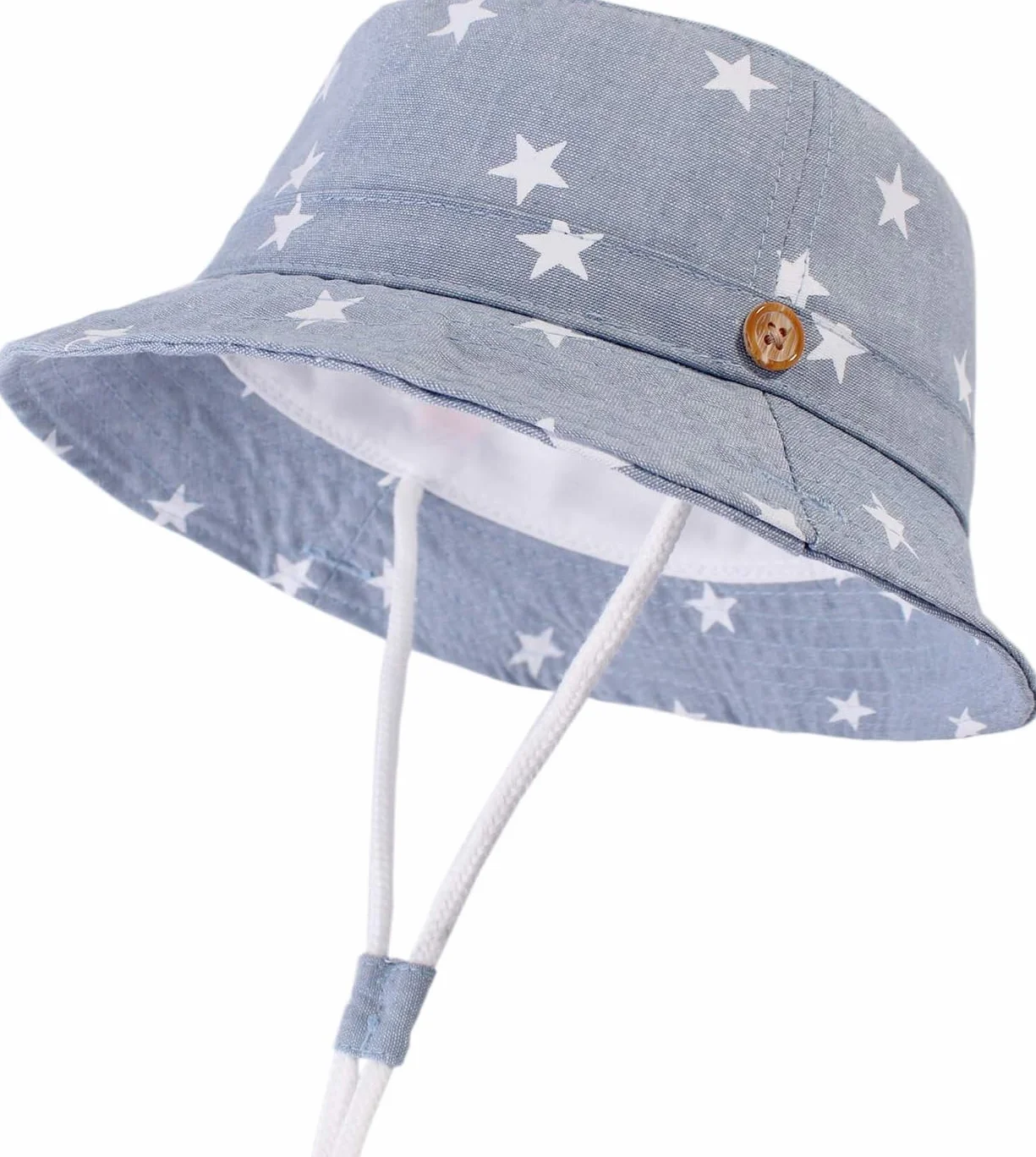 DRESHOW Dziecko Słońce Kapelusz Toddler Ochrona przed słońcem Animal Cap Unisex Summer Bucket Hat with Chin Strap UPF 50+