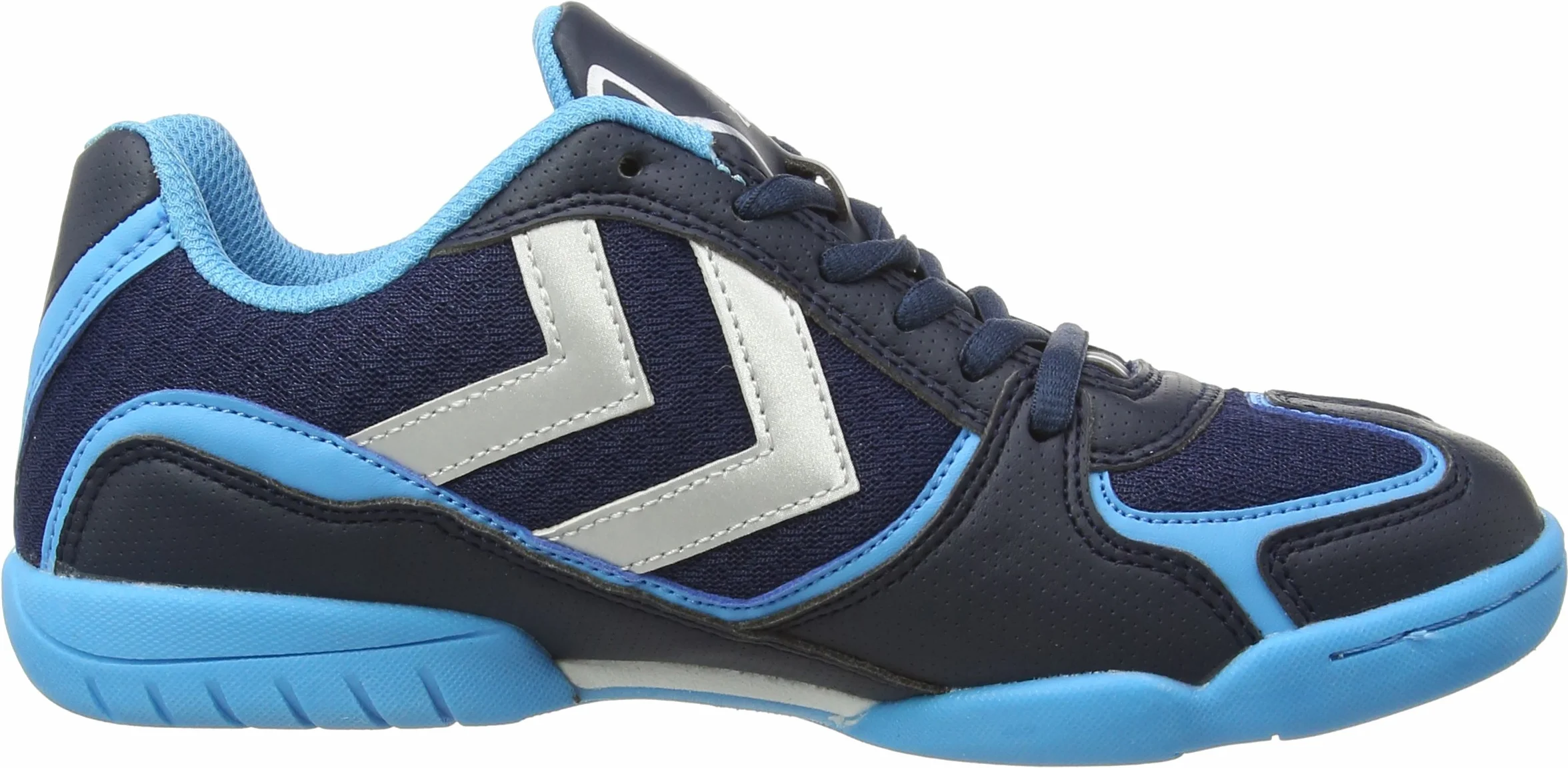 hummel Buty do fitnessu dla dorosłych, uniseks, Niebieska sukienka niebieska 7459, 42.5 EU