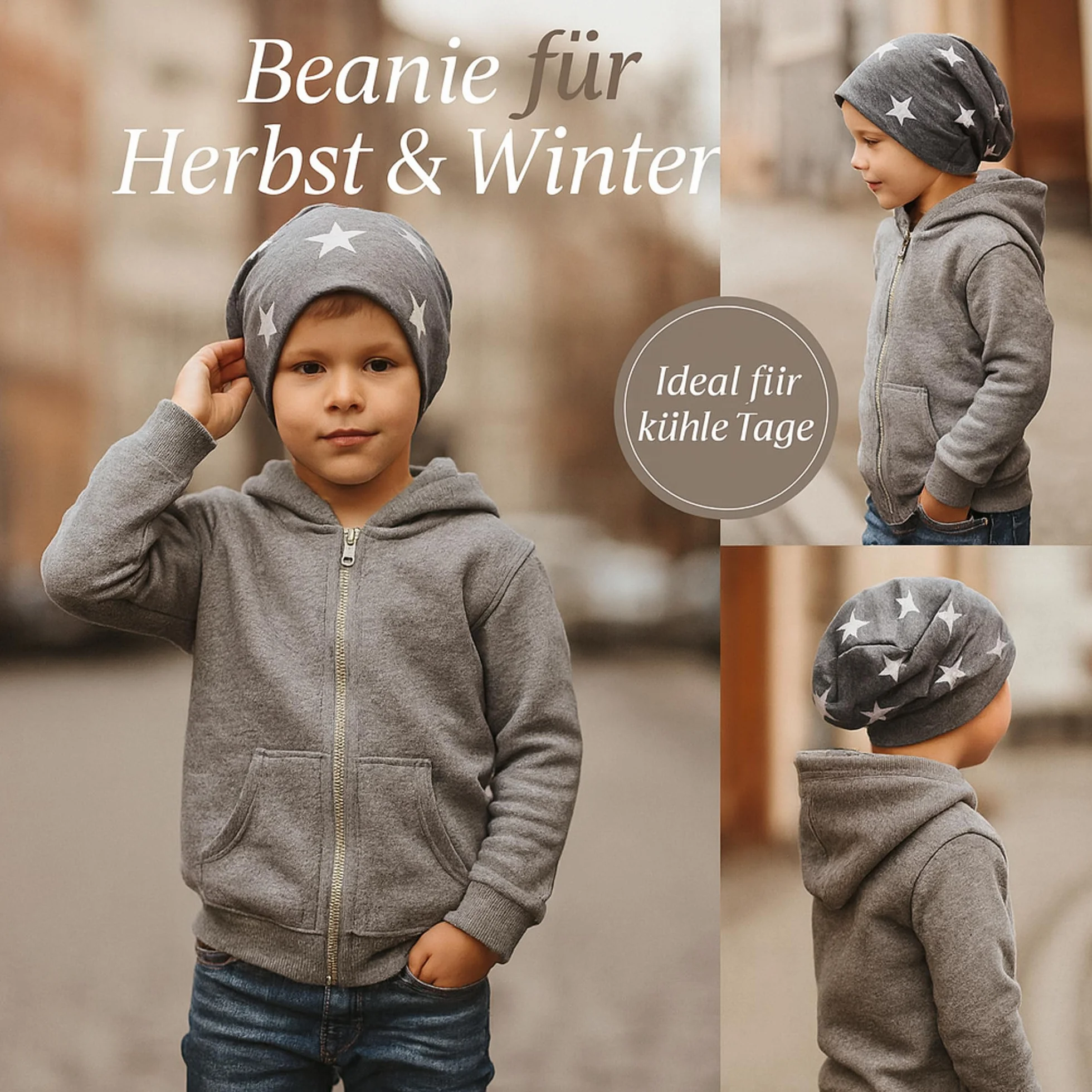 Jersey Slouch Beanie długa czapka unisex gwiazda bawełna dziecko dzieci kobiety mężczyźni