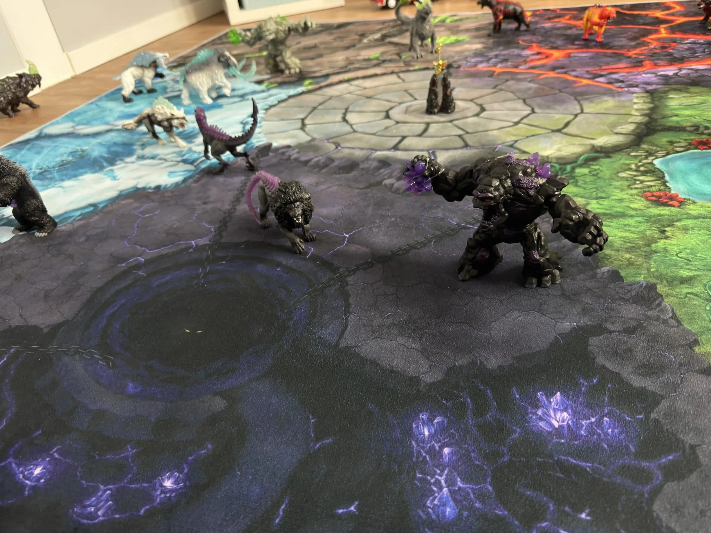 Dywan Schleich Eldrador 160 x 160 cm do pokoju dziecięcego