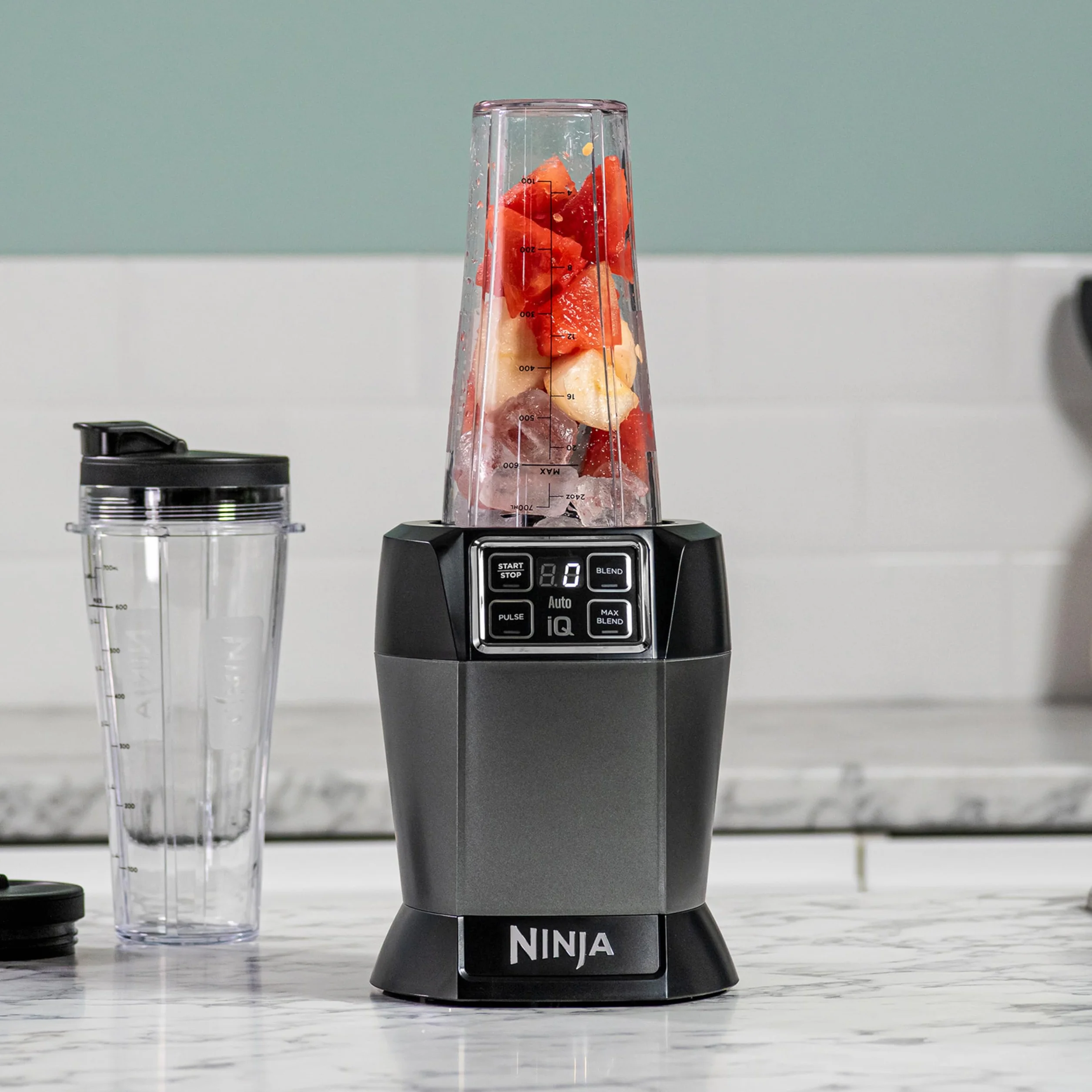 Ninja Mikser, Czarny/Srebrny, 1000 W