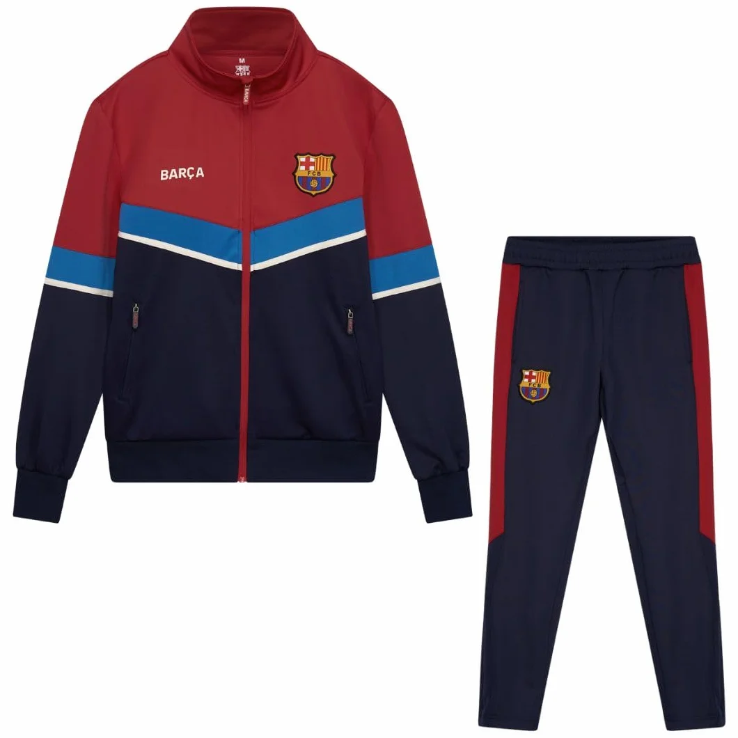 FC Barcelona dres treningowy dla dzieci 23/24 - Rozmiar 128 - Oficjalna treningowy - Dziecko - strój do treningu piłki nożnej