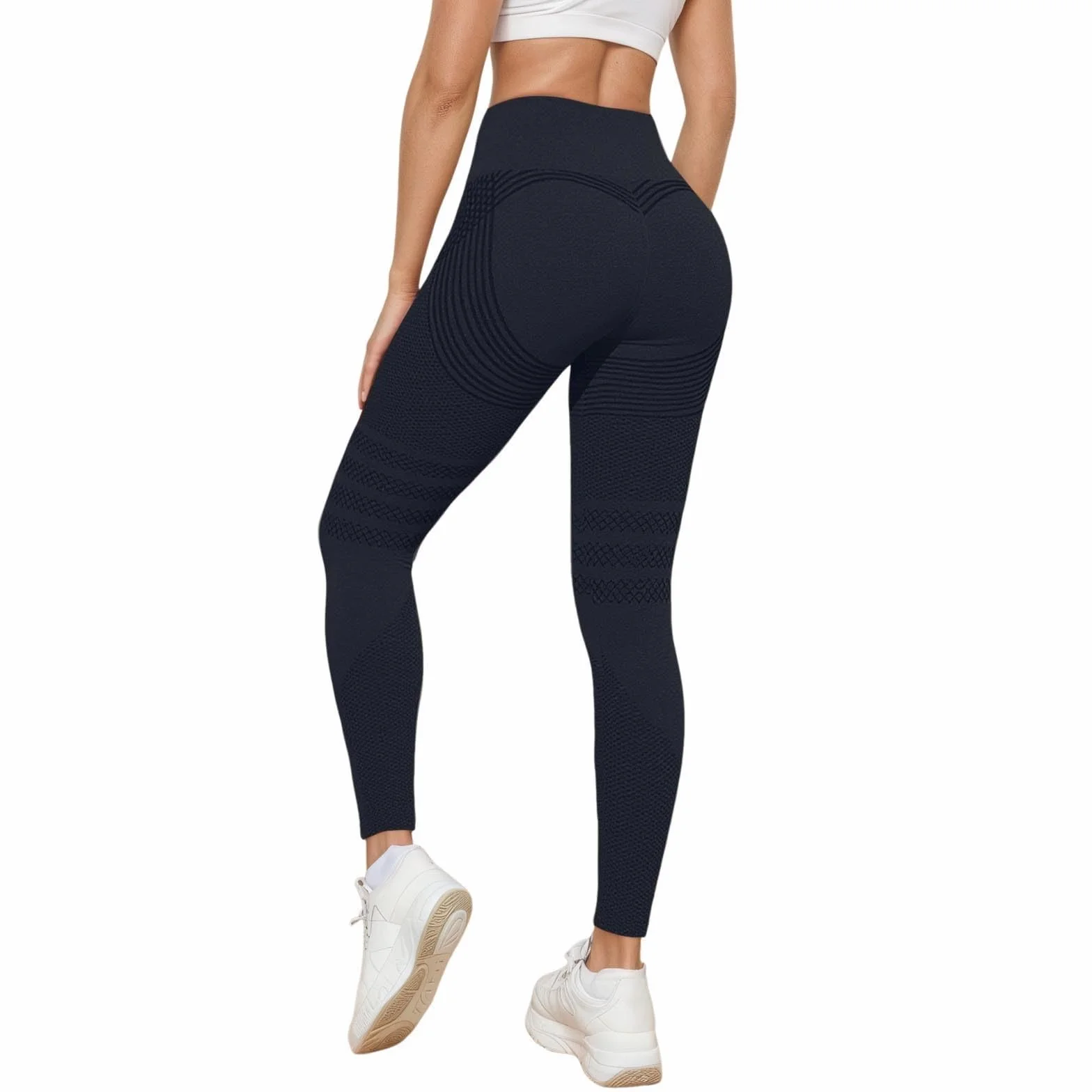 Legginsy kompresyjne 3D, antycellulitowe, legginsy kompresyjne, damskie legginsy z wysokim stanem, push up, sportowe legginsy do skrupania, legginsy kompresyjne, legginsy 3/4, damskie