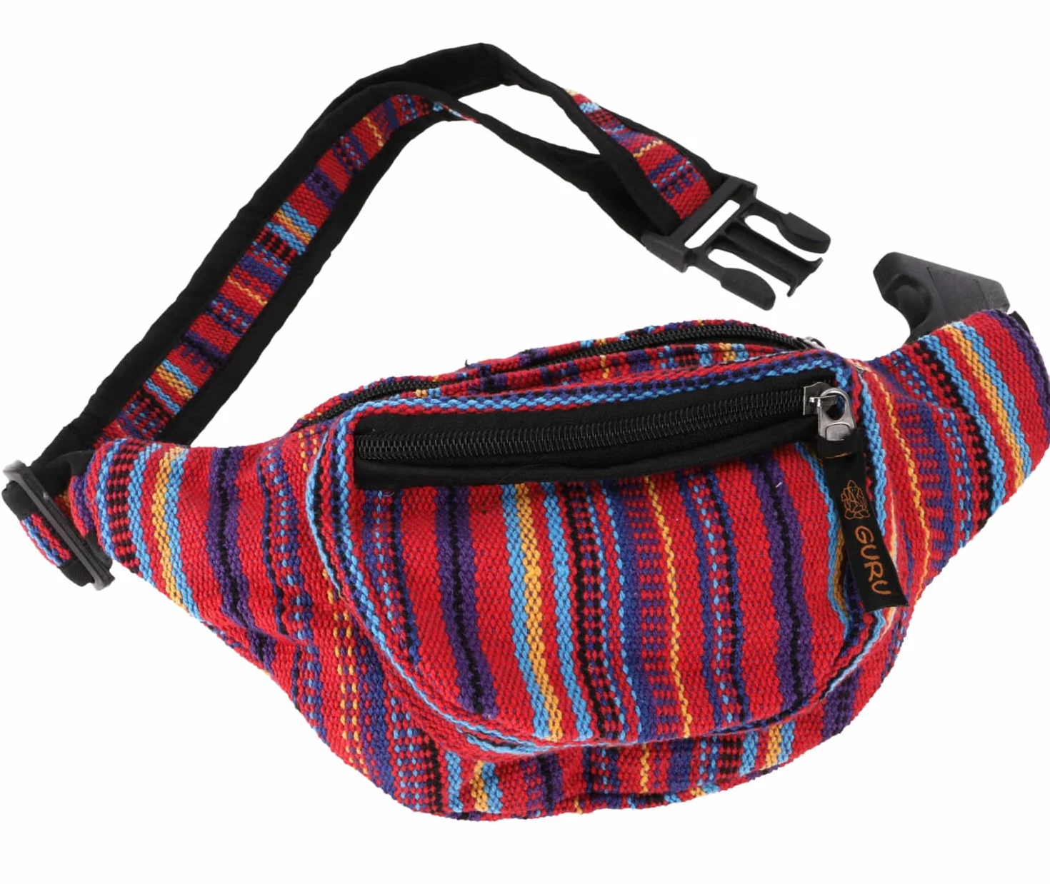 GURU SHOP Ethno Sidebag & torba na pasek, torba biodrowa, uniseks – dla dorosłych, 14 x 22 x 6 cm, model 3, Einheitsgröße, casual