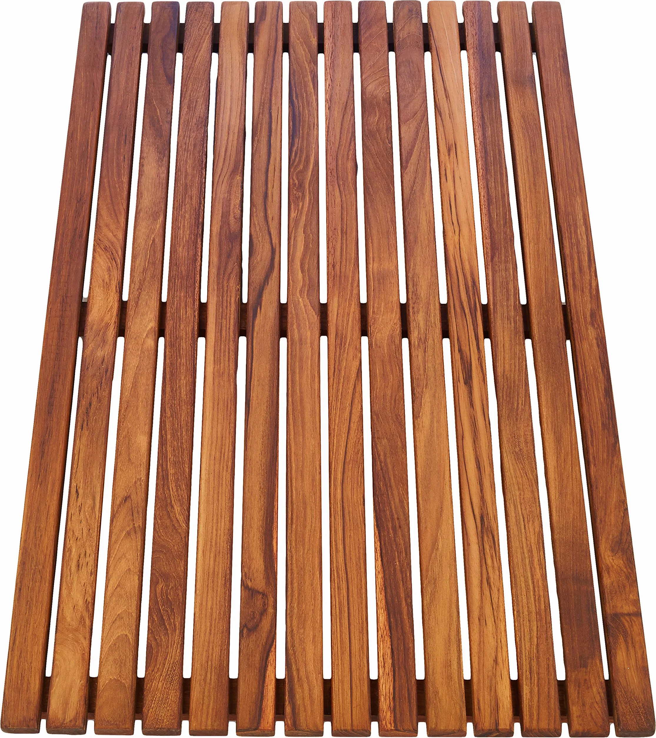 Asinox Podłoga Prysznicowa Drewno Brązowy 80 x 50 x 4 cm