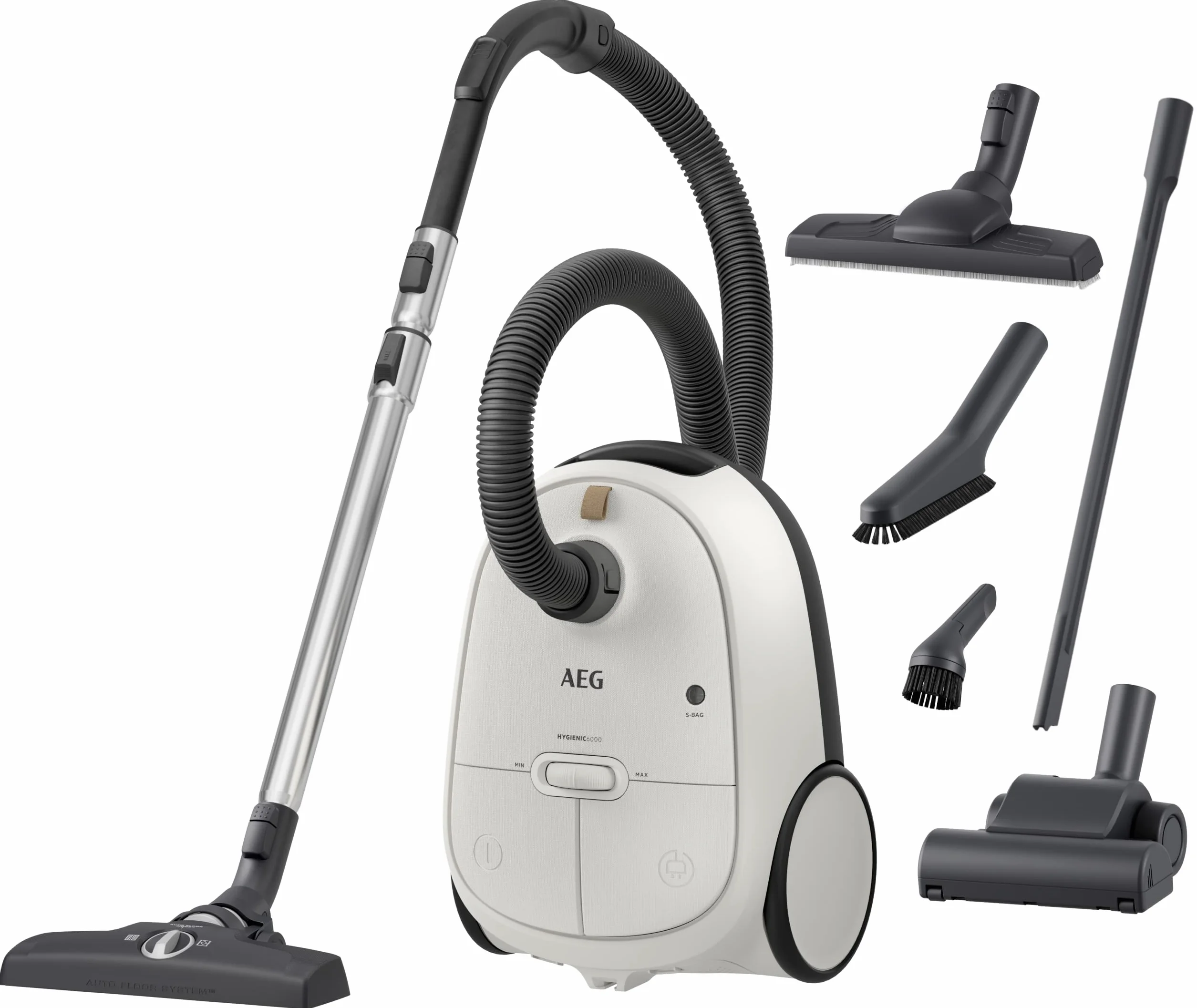 Aeg Hygienic 6000 Odkurzacz 850W 230V Biały Czarny