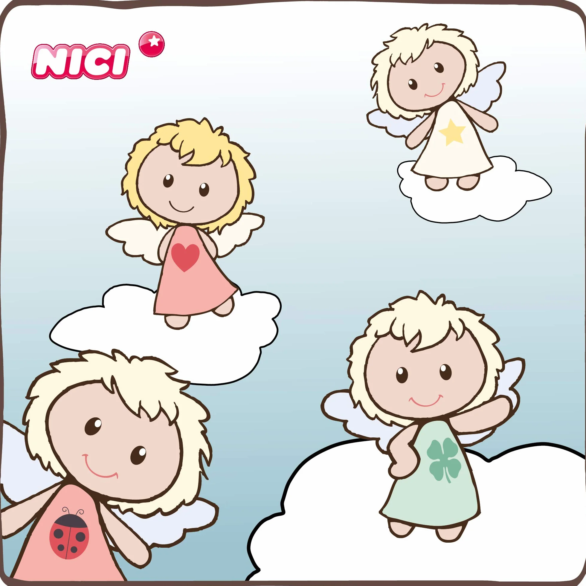 NICI breloczek do kluczy anioł stróż 7 cm – talizman anioł