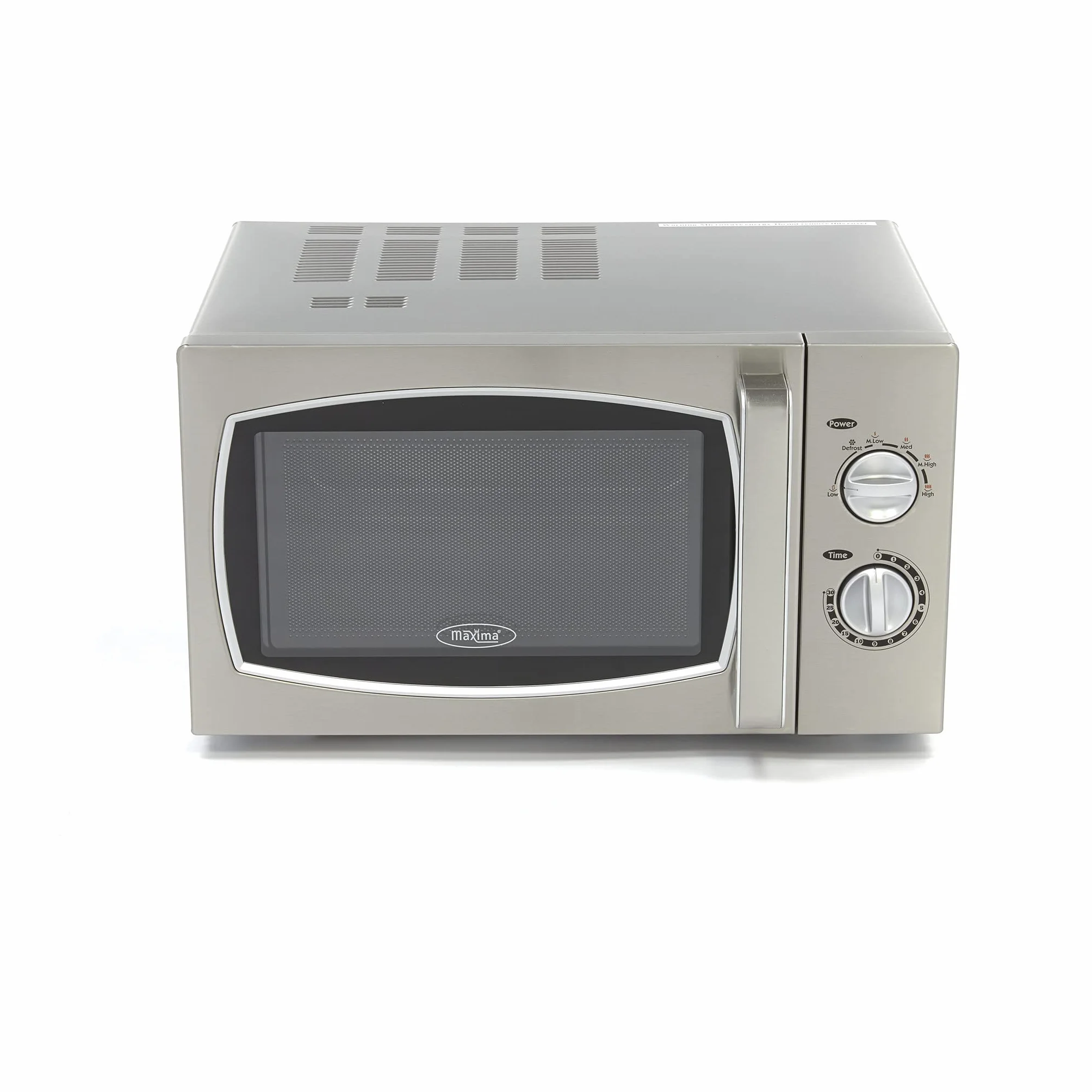 Kuchenka mikrofalowa 25 l 900 W stal nierdzewna wolnostojąca