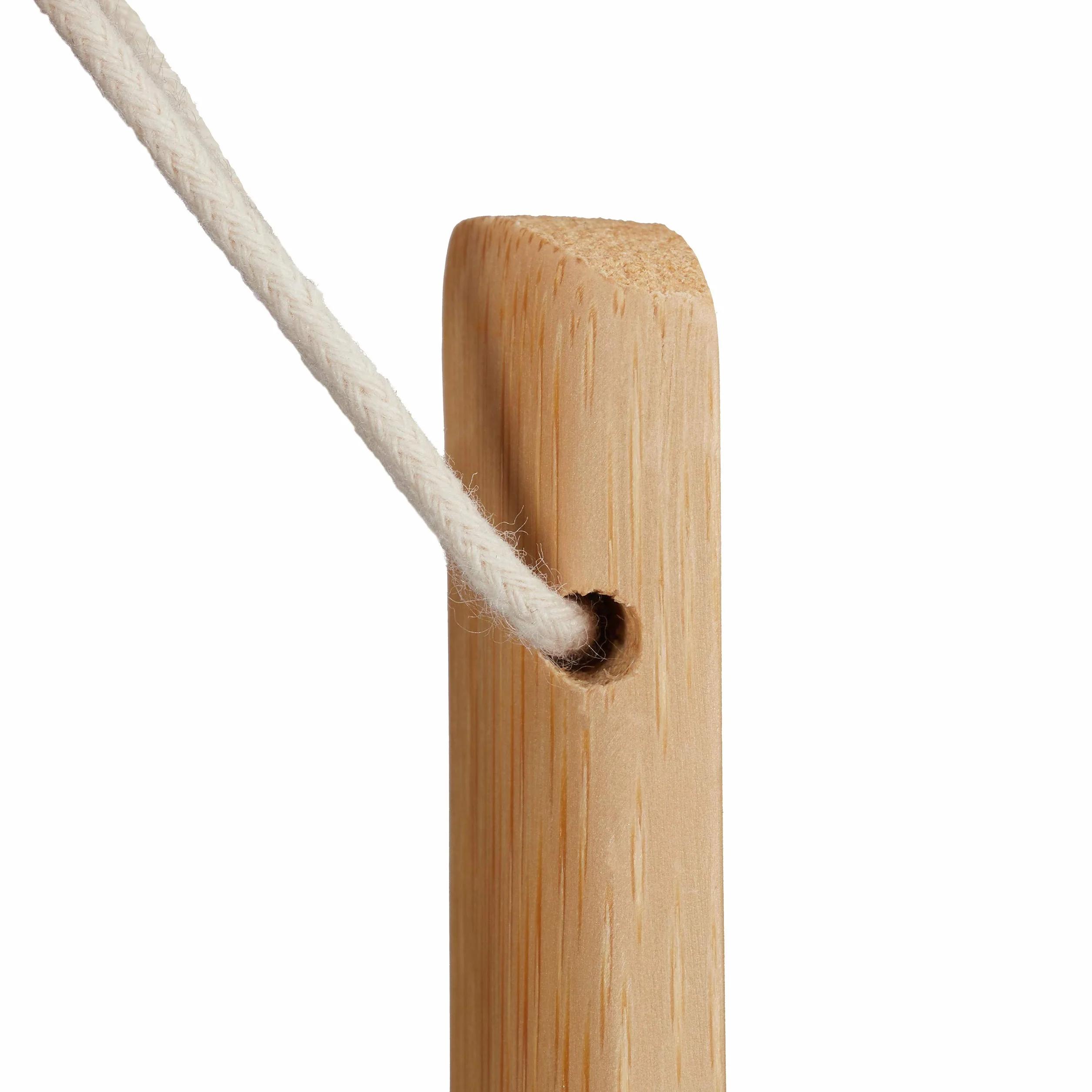 Relaxdays Bambusowa łyżka do butów, stabilna i wytrzymała, do zawieszenia, krótki ściągacz do butów, na co dzień i w podróży, 24 cm, kolor naturalny