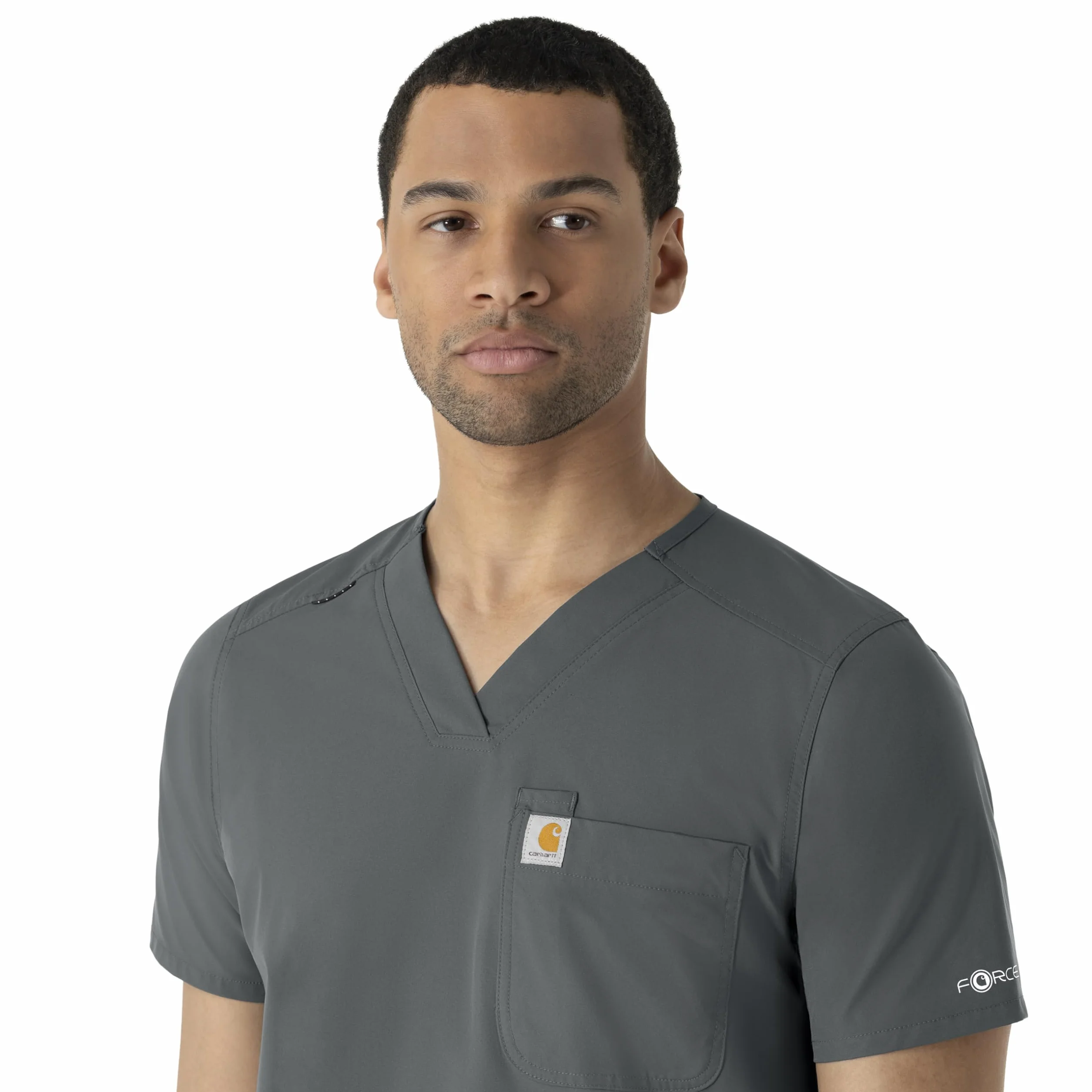 Carhartt Męska koszula medyczna, cyna, L