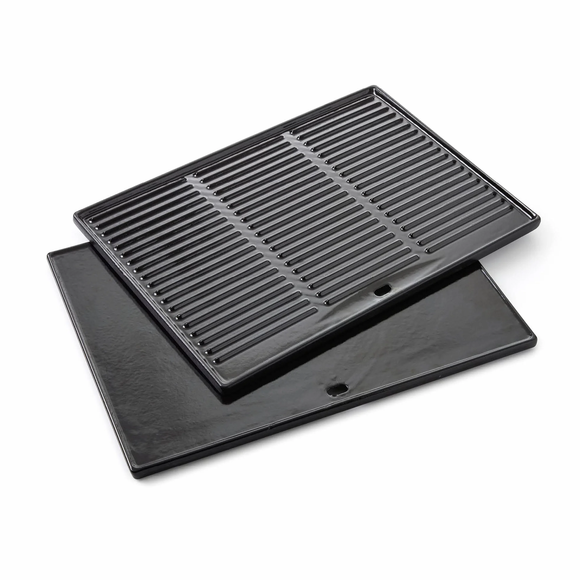 barbecook Uniwersalna płyta grillowa żeliwna 43 x 35 cm czarna
