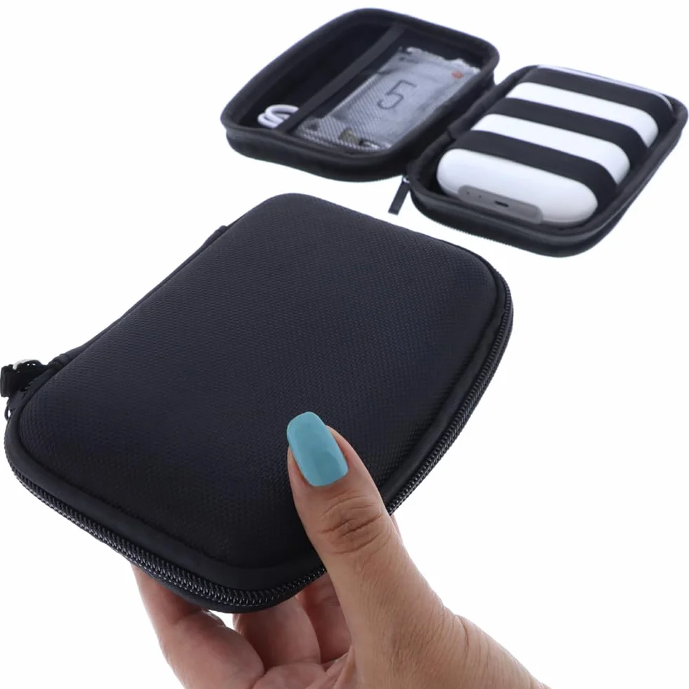 Torba kompatybilna z Xiaomi Mi Portable Photo Printer Wireless Mobile Instant Photo Printer Etui Ochronne czarny