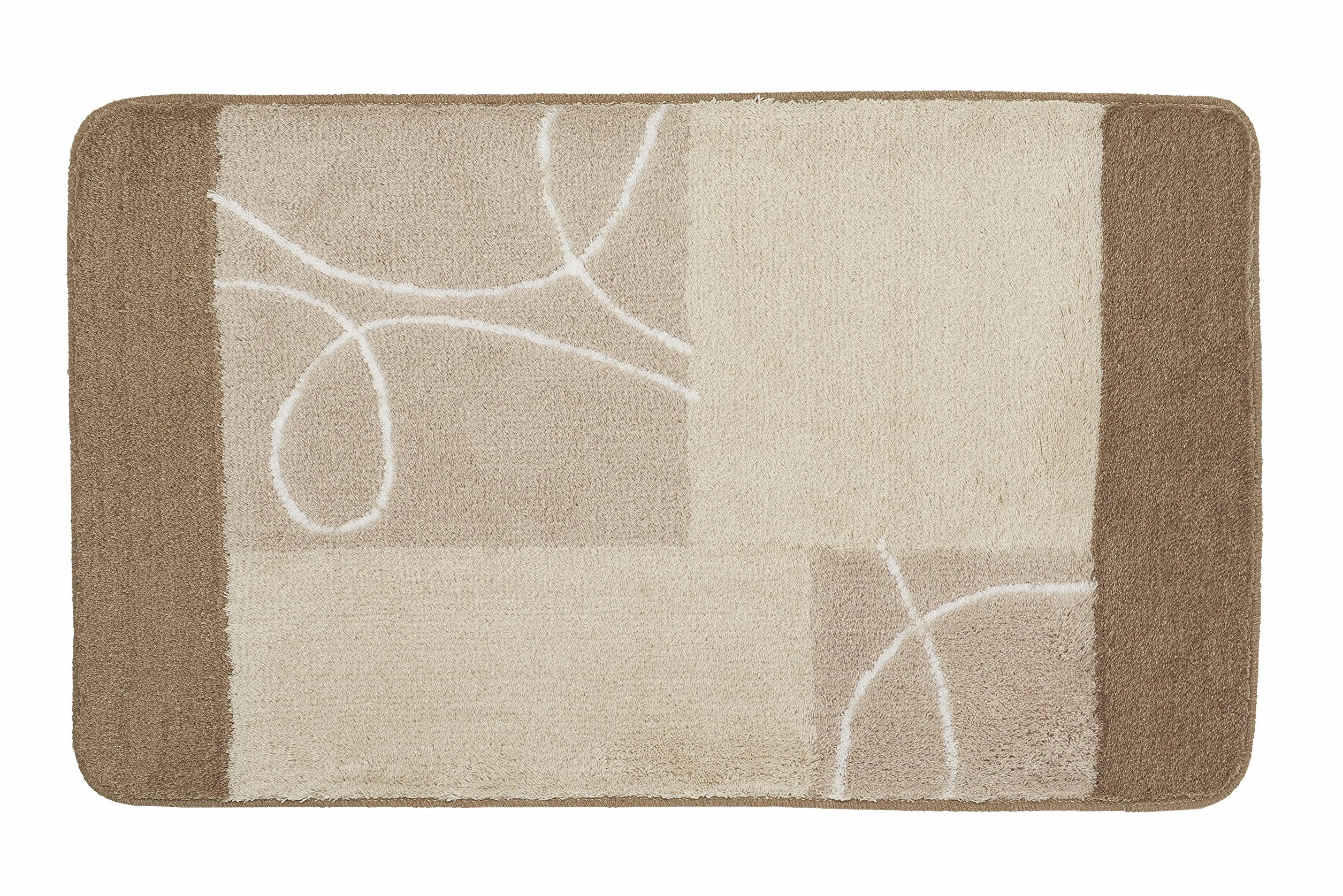 Kleine Wolke dywanik łazienkowy Curly jasnoszary 60 x 100 cm
