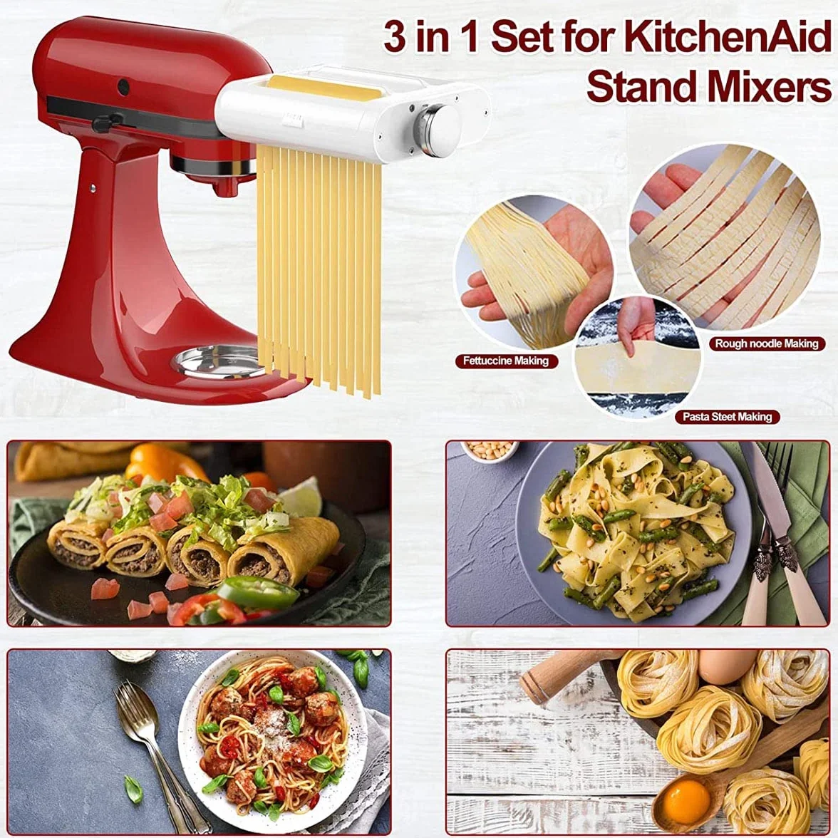 KitchenAid Przystawka do Makaron 3 w 1 do Miksera Stojącego