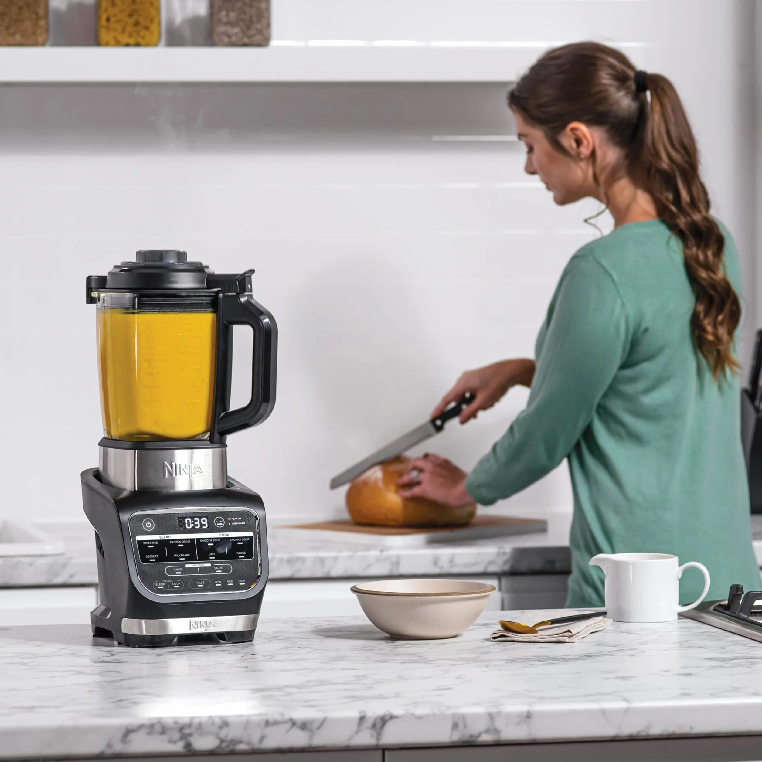 Ninja Hb150Eu Blender, Czarny, 1,7 l