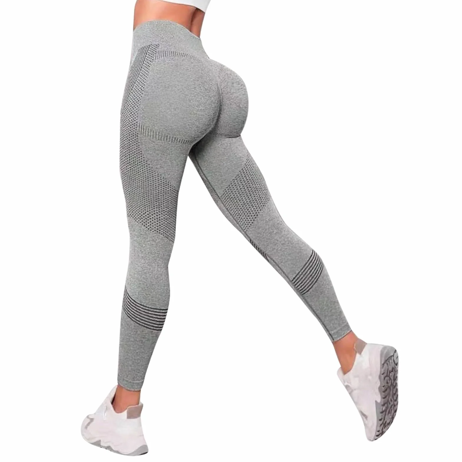 Coreex cellulit legginsy z cellulitu 3D, legginsy kompresyjne, antycellulitowe, bezszwowe wyszczuplające brzuch, nogi, idealne do noszenia na co dzień, w czasie wolnym i podczas uprawiania sportu