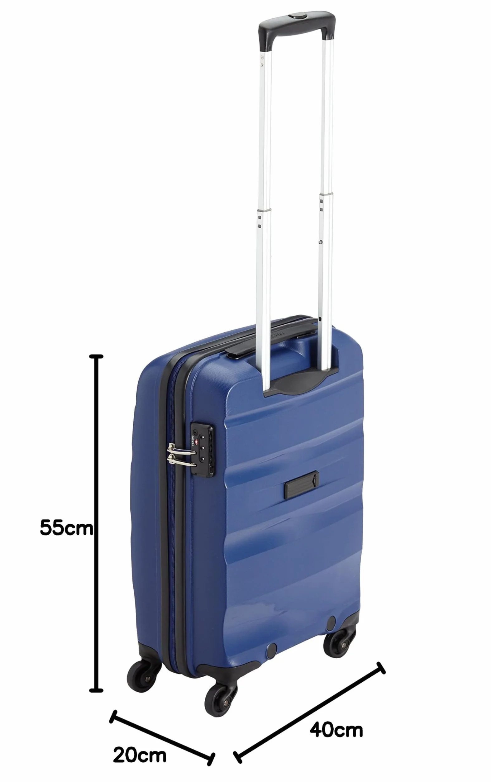 American Tourister BON AIR - Spinner S, Bagaż podręczny, 55 cm, 31.5L, Niebieski (Midnight Navy)