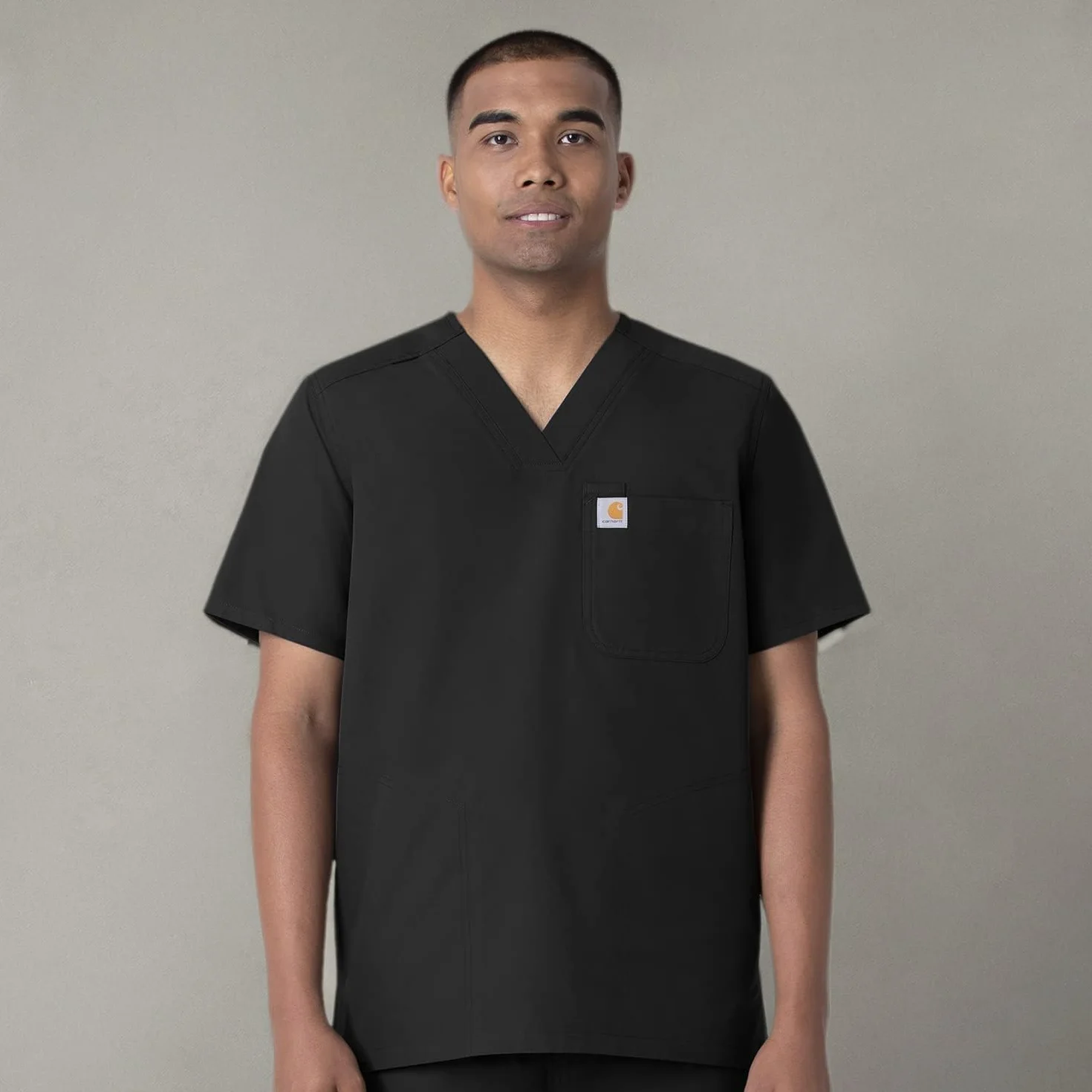 Carhartt Męska koszula medyczna, czarny, XS