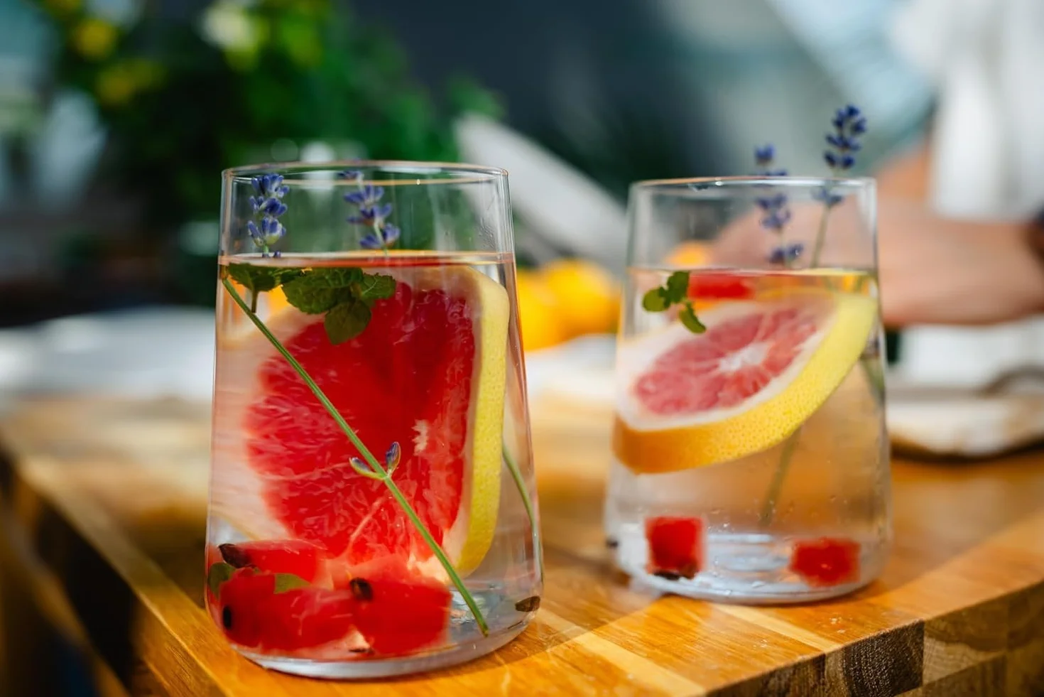 KROSNO Szklanki do wody 490 ml Komplet 6 sztuk Bezołowiowe szkło
