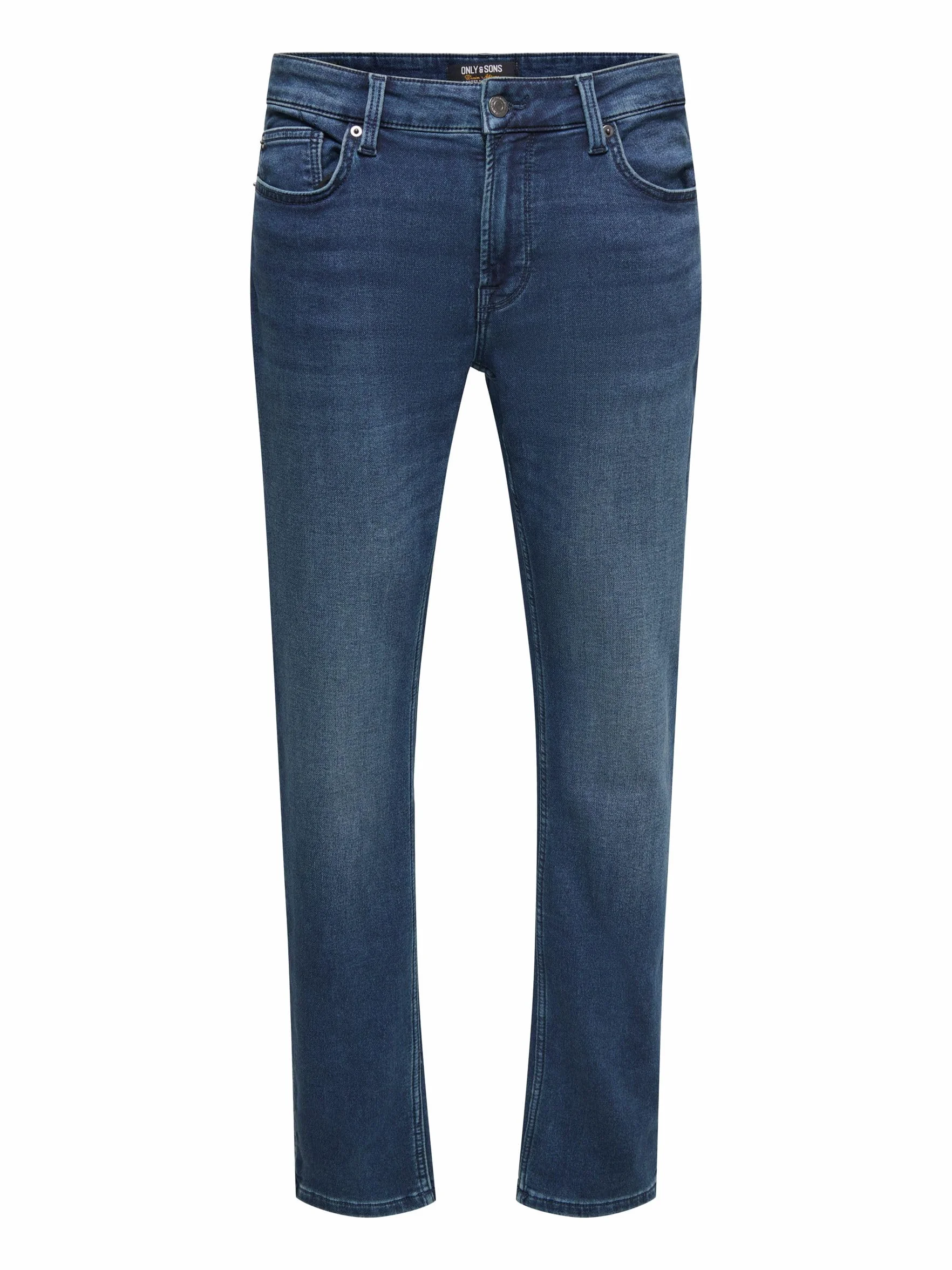 Only & Sons Onsloom Dark Blue Sweat Pk 3631 Noos - Jeansy slim Mężczyźni