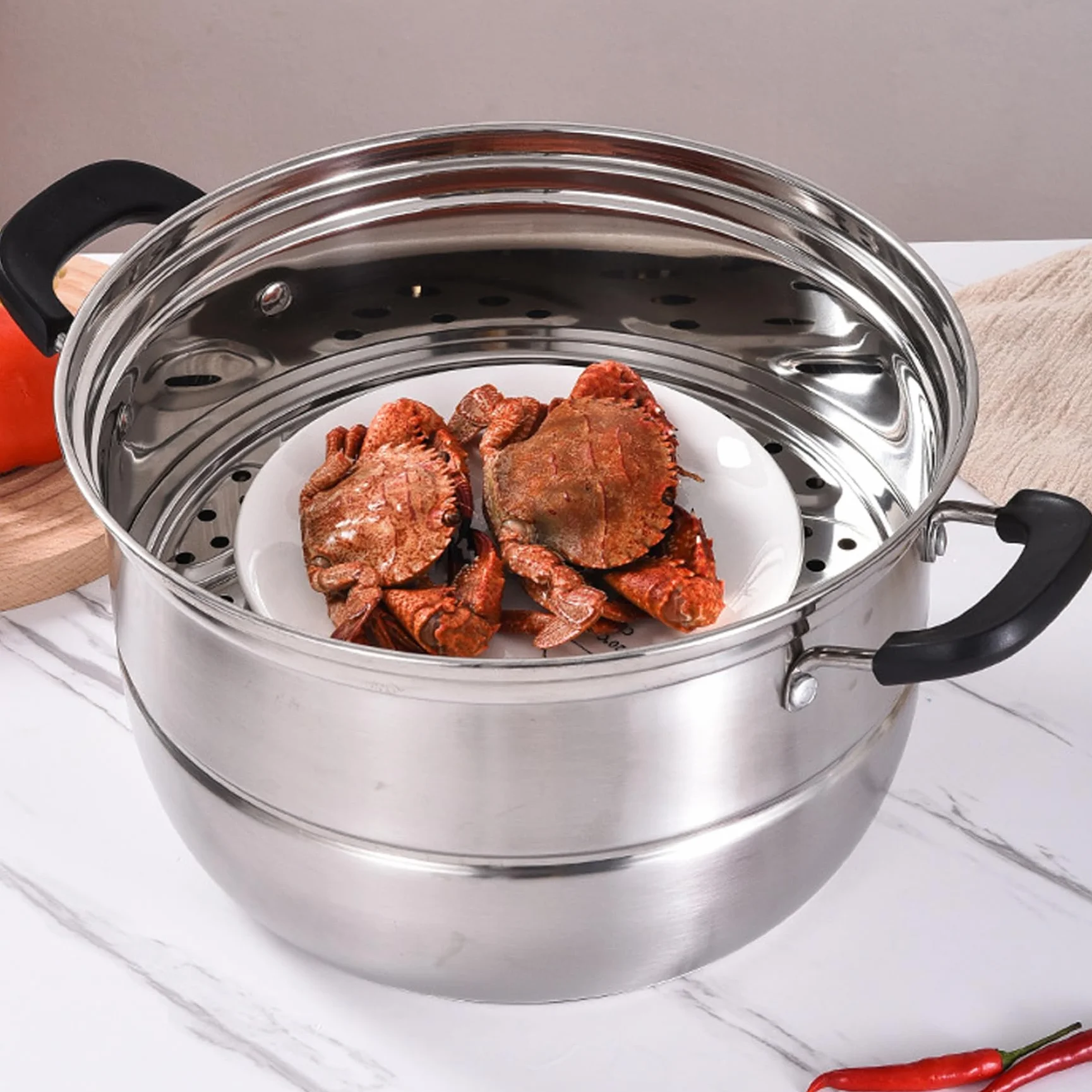 Canner Rack wkłady parowy regał 30 cm stal nierdzewna parownik do żywności do szybkowaru