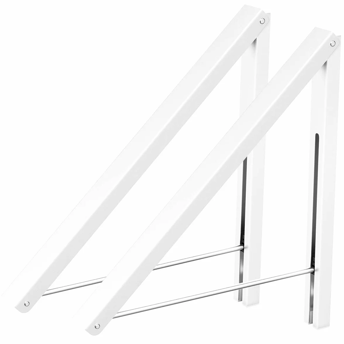 Suszarka montowana na ścianie składany wieszak na ubrania aluminiowy organizer