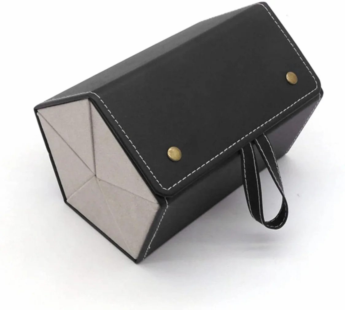 Etui na okulary, przenośne etui na okulary, 2/3/4/5/6 multi-slot przenośny organizer na okulary multi-slot wyświetlacz do przechowywania okularów podróżne składane okulary przeciwsłoneczne PU skórzany