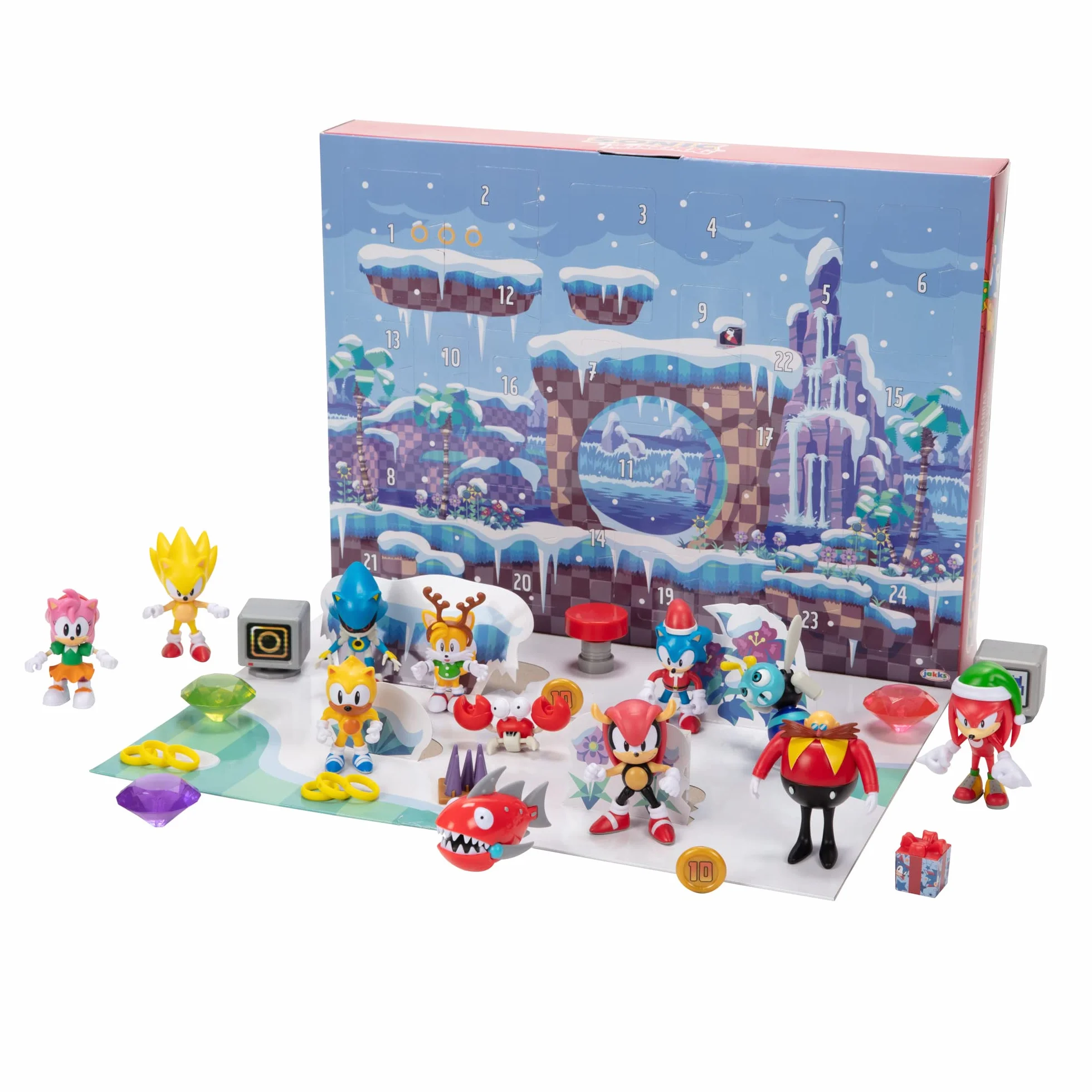 Sonic The Hedgehog 414454 Figurki akcji kalendarz adwentowy