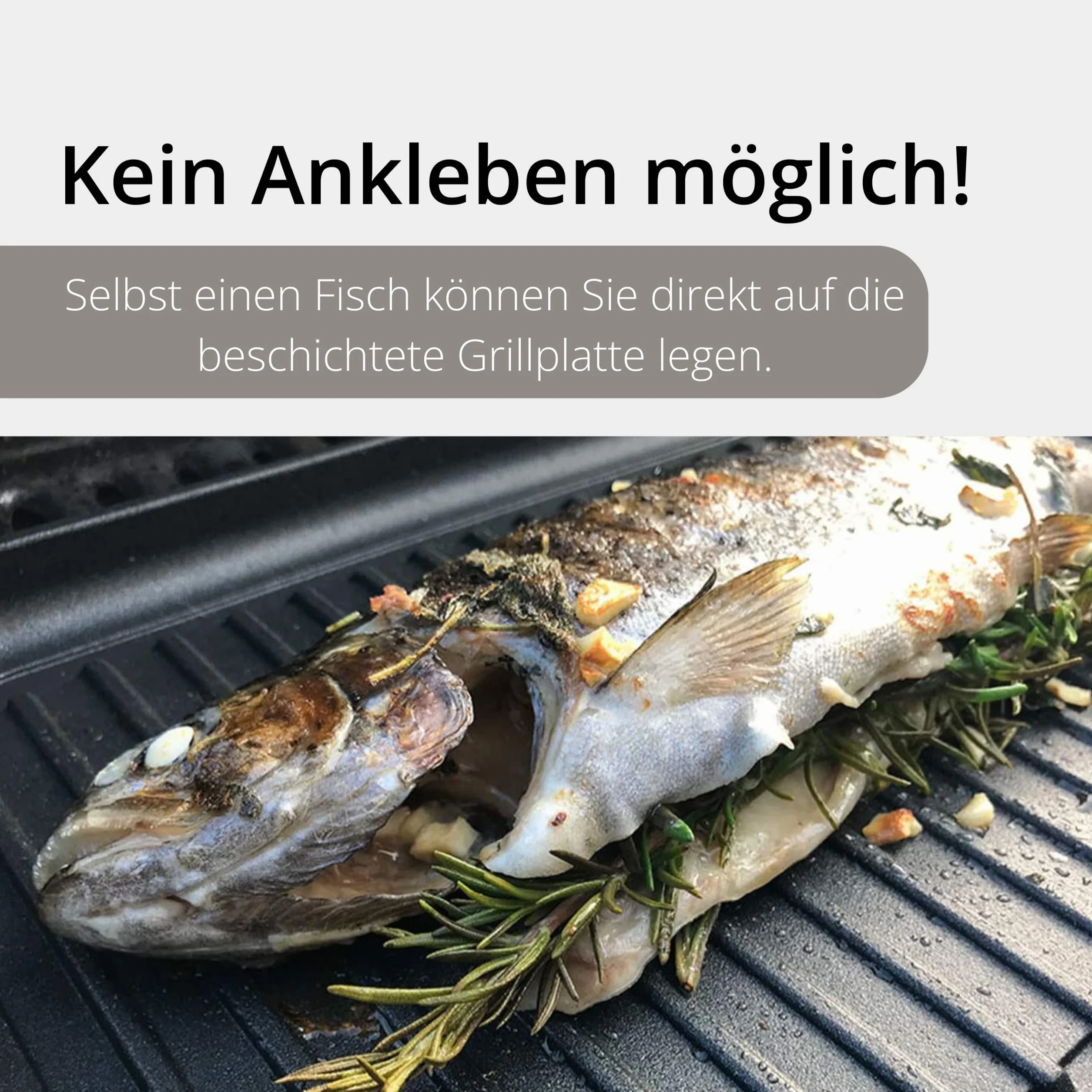 Ulubiona patelnia Teppanyaki płyta grillowa XXL 43 x 28 cm – z uchwytami bocznymi – gładka powłoka nieprzywierająca z odlewu aluminiowego do wszystkich rodzajów kuchenek, w tym indukcyjnych i