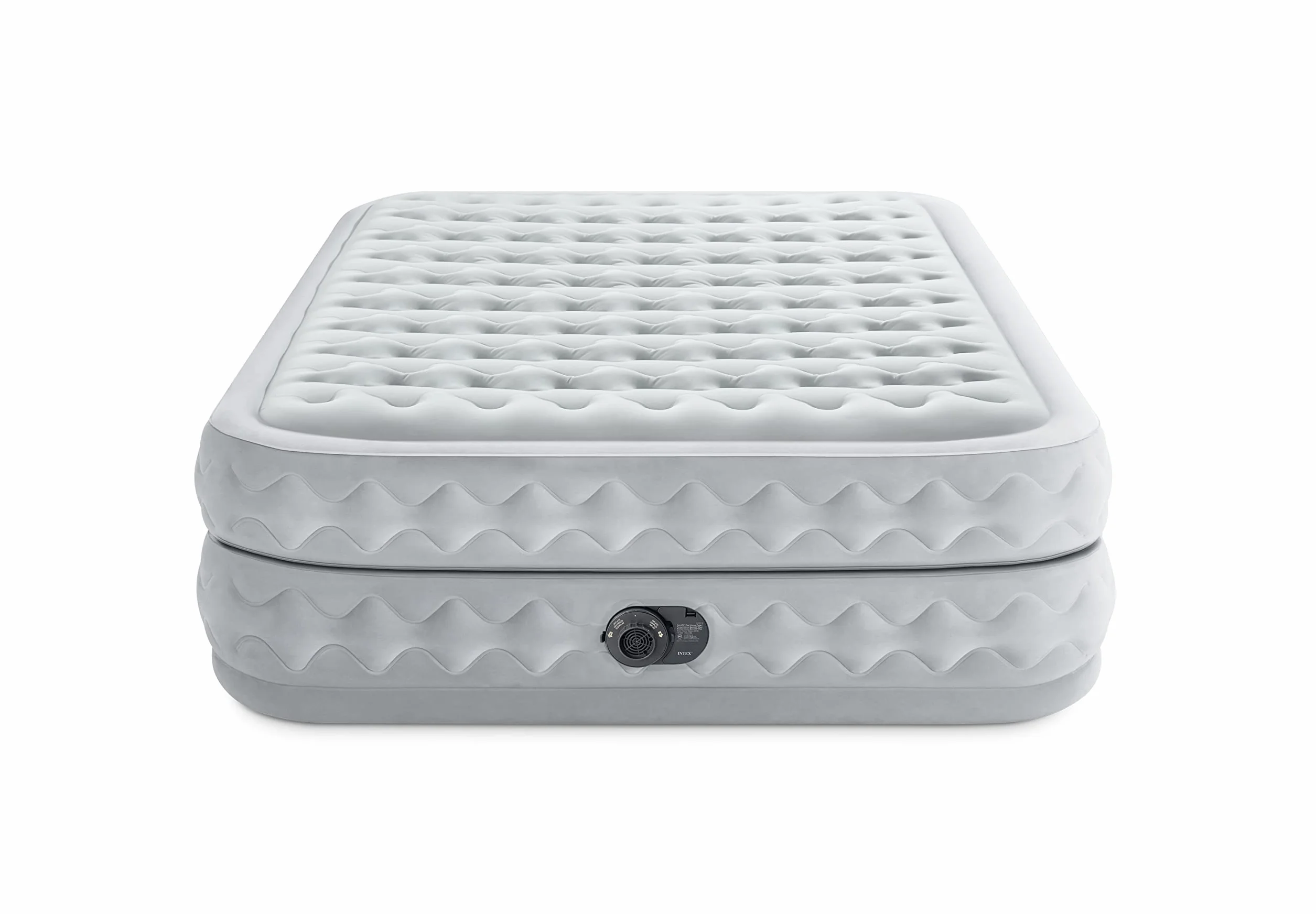 Intex 64490ND - Materasso Dura-Beam Supreme Air-Flow Autogonfiante, 152x203x51 cm