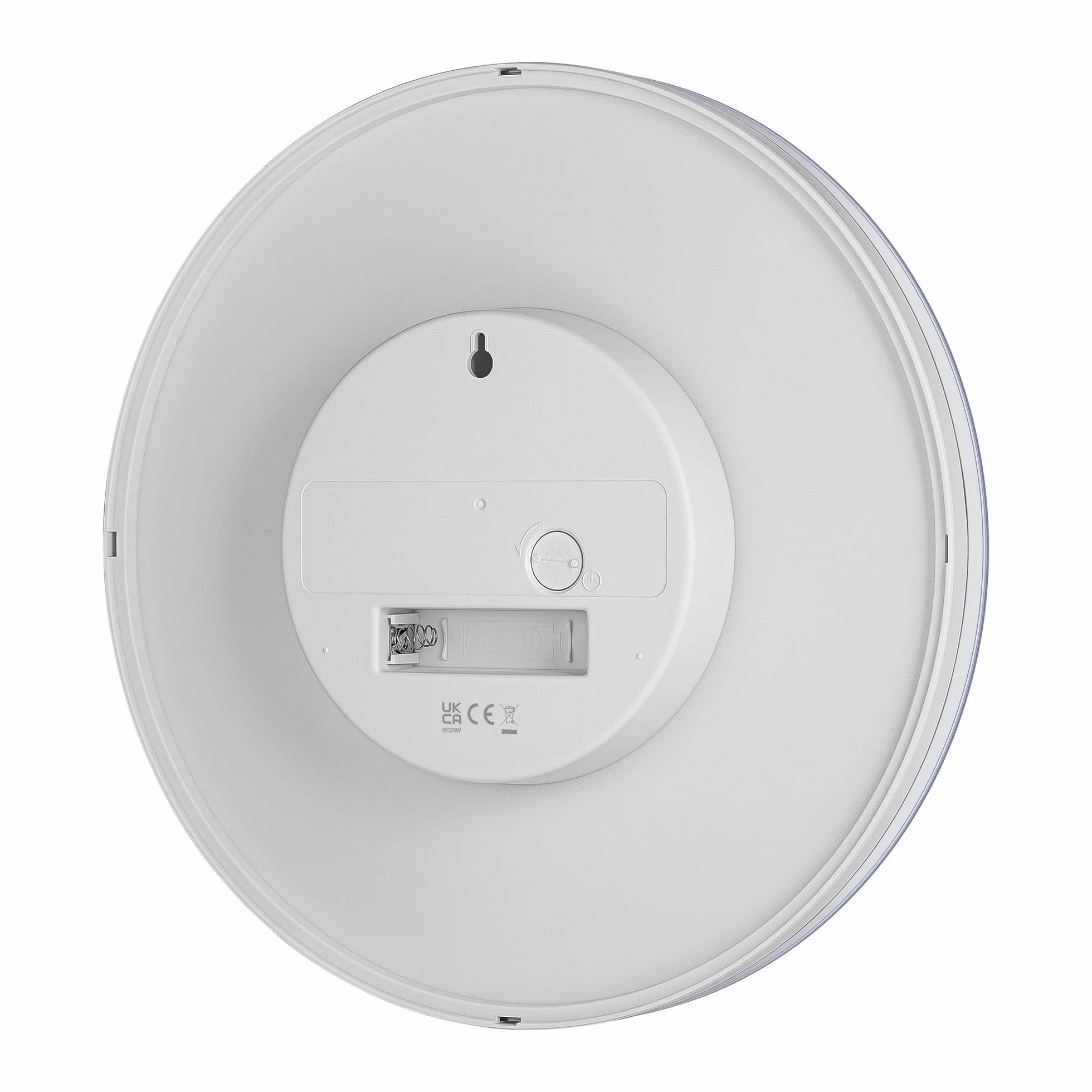 Braun Zegar ścienny analogowy kwarcowy BC26W biały 23 cm
