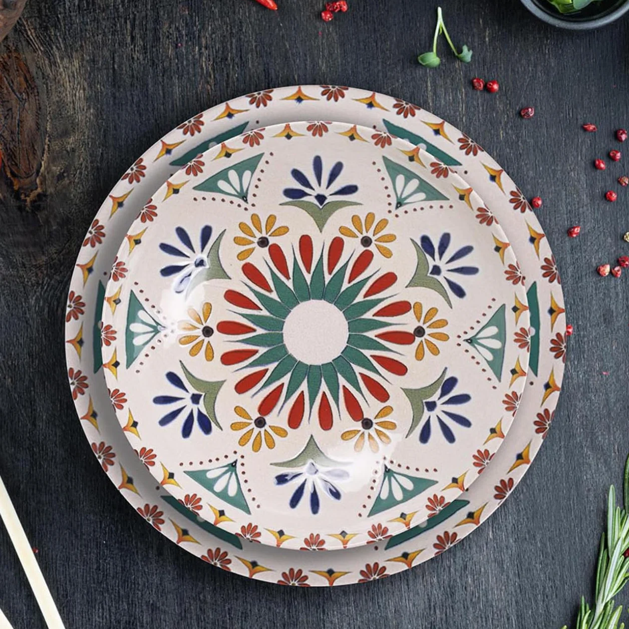 Santa Clara Talerz do zupy 21 cm Coimbra 6 sztuk