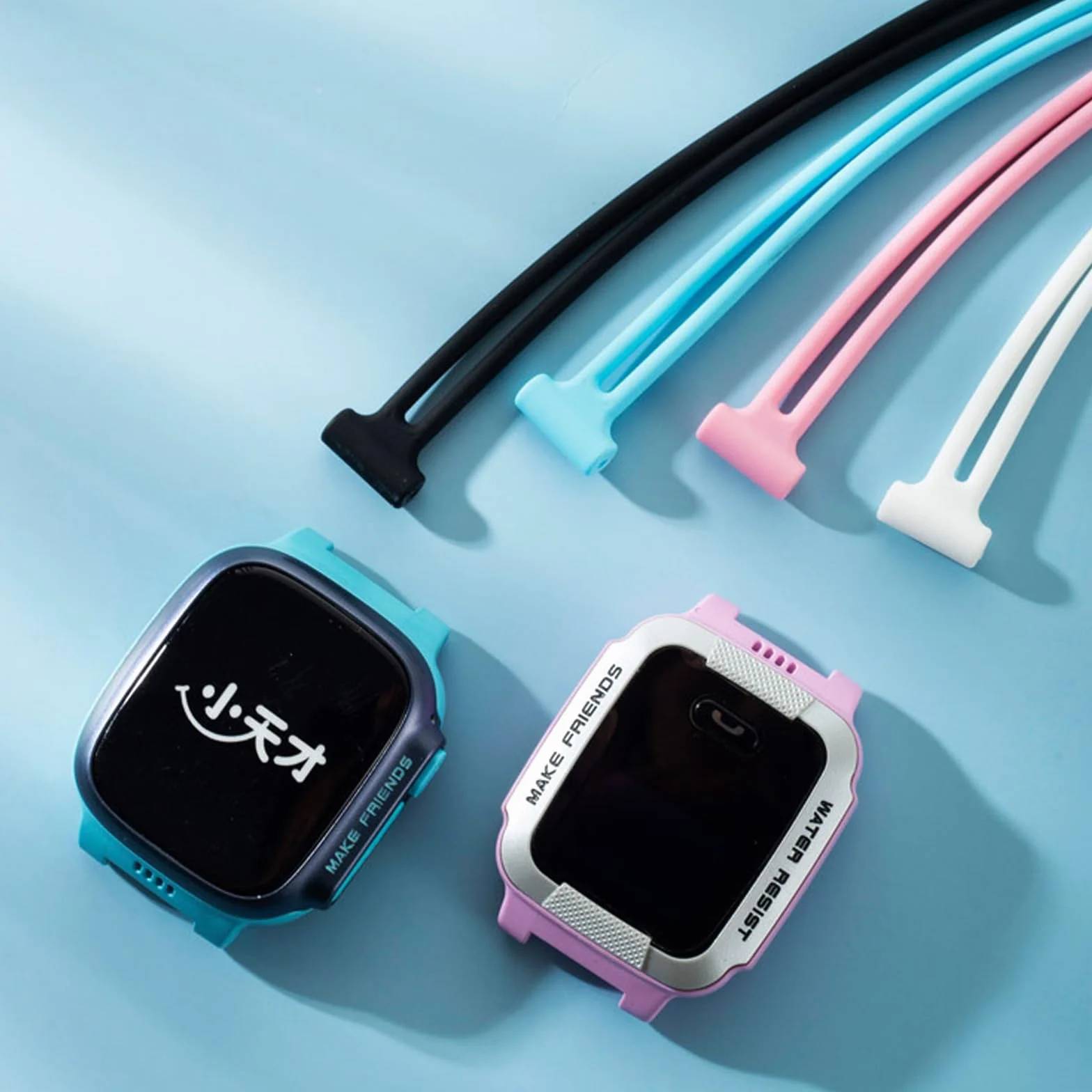 Bransoletka dla dzieci, kompatybilna z Imoo Watch Phone Z7/Z6, dla dziewcząt i chłopców, miękki silikon, wodoszczelna, zapasowy pasek do zegarka Imoo Z1 (bransoletka)