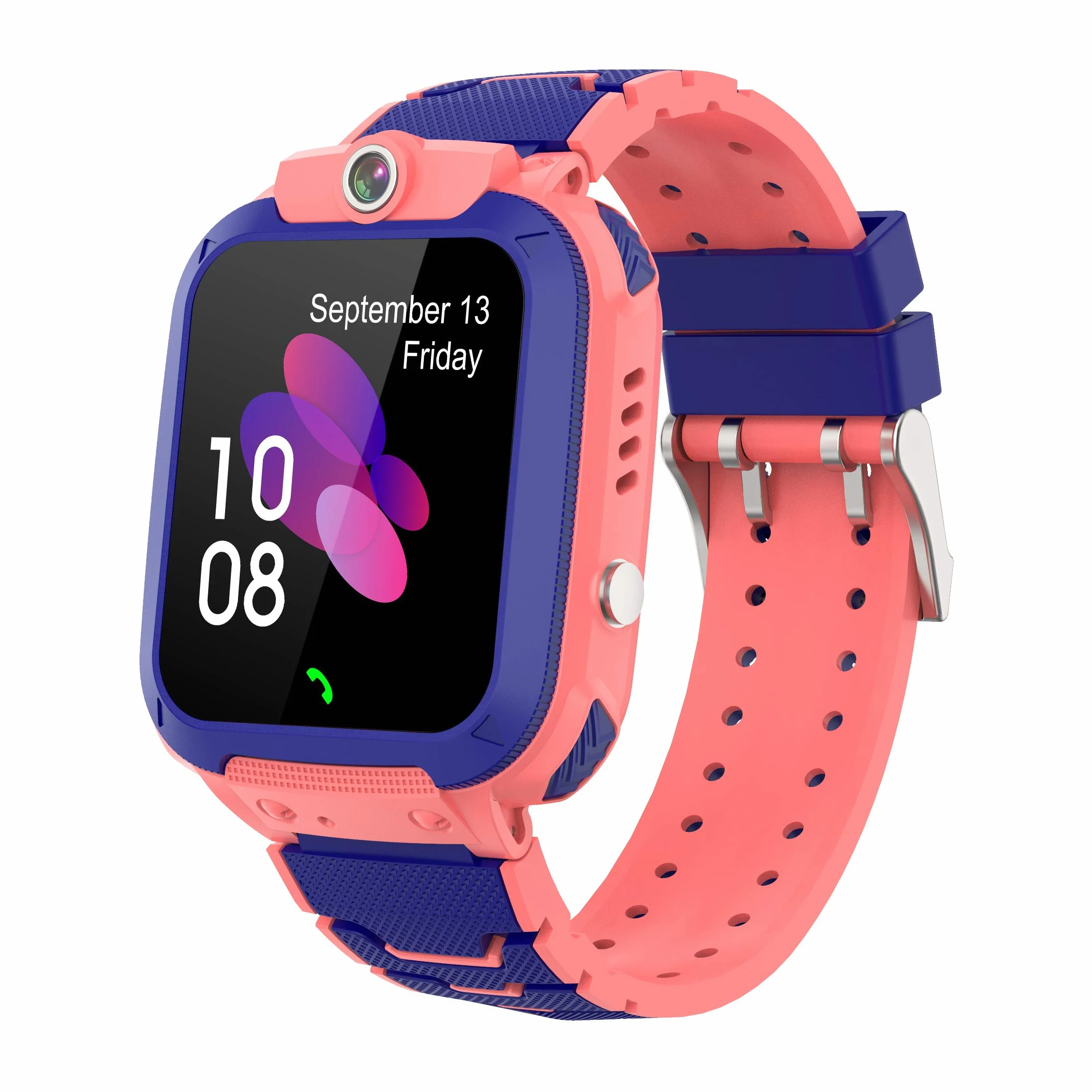 Smartwatch dziecięcy telefon, GPS, bransoletka dla dzieci, dwukierunkowa rozmowa, inteligentny zegarek Voice Chat SOS, ekran dotykowy, muzyka, aparat cyfrowy, budzik, krokomierz, prezent dla chłopców,