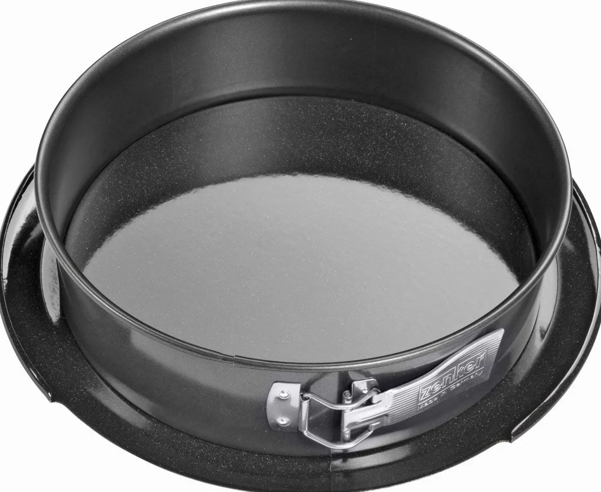 Zenker Tortownica Deluxe Ø 28 cm forma do pieczenia emaliowana czarna